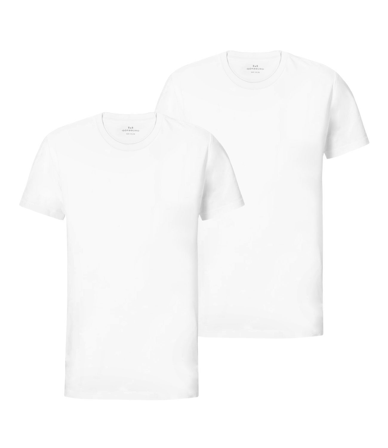 GÖTZBURG Unterziehshirt R-Neck T-Shirt (2-St) ohne günstig online kaufen