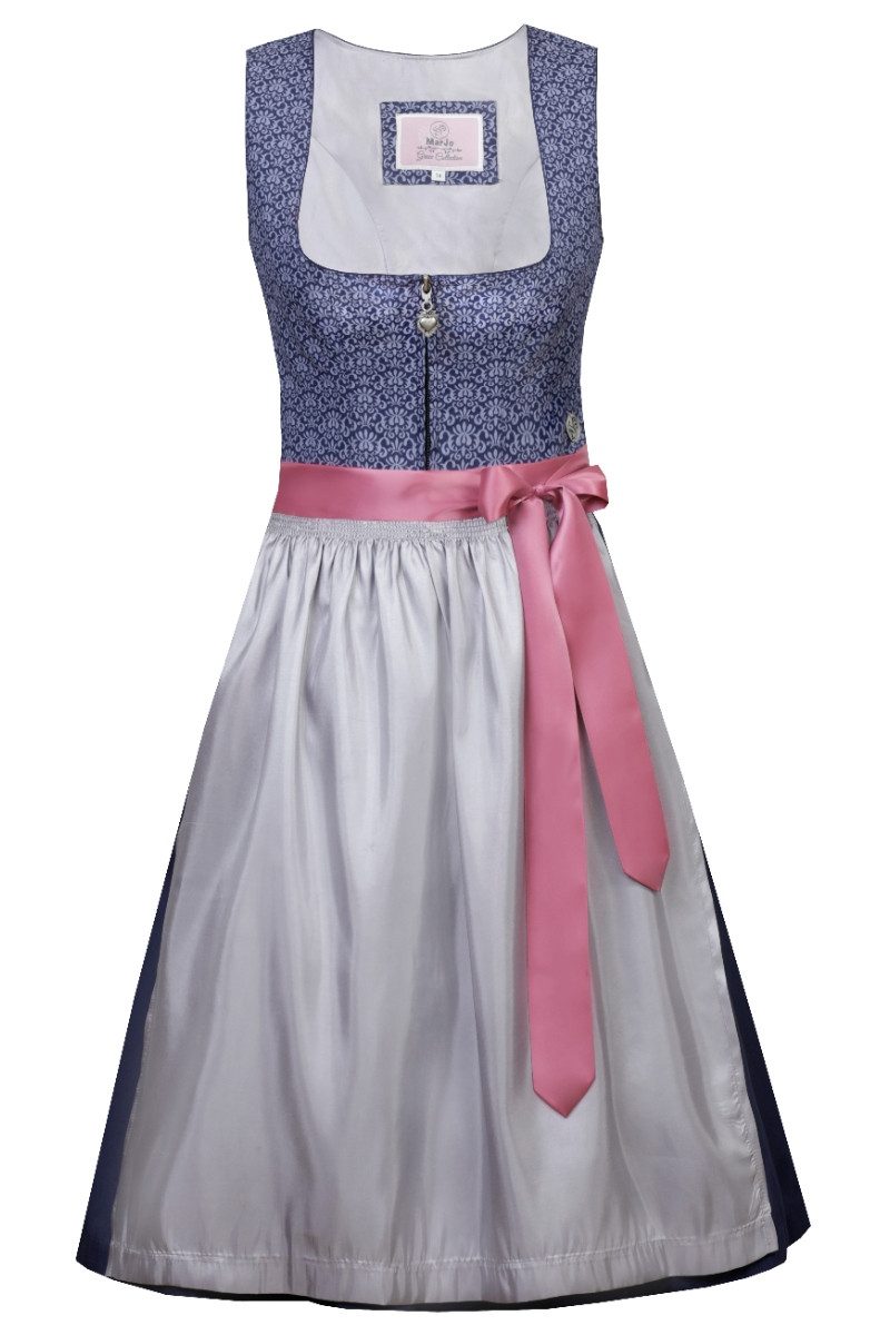 MarJo Dirndl Midi Dirndl 2tlg. - JILL - tinte/silber