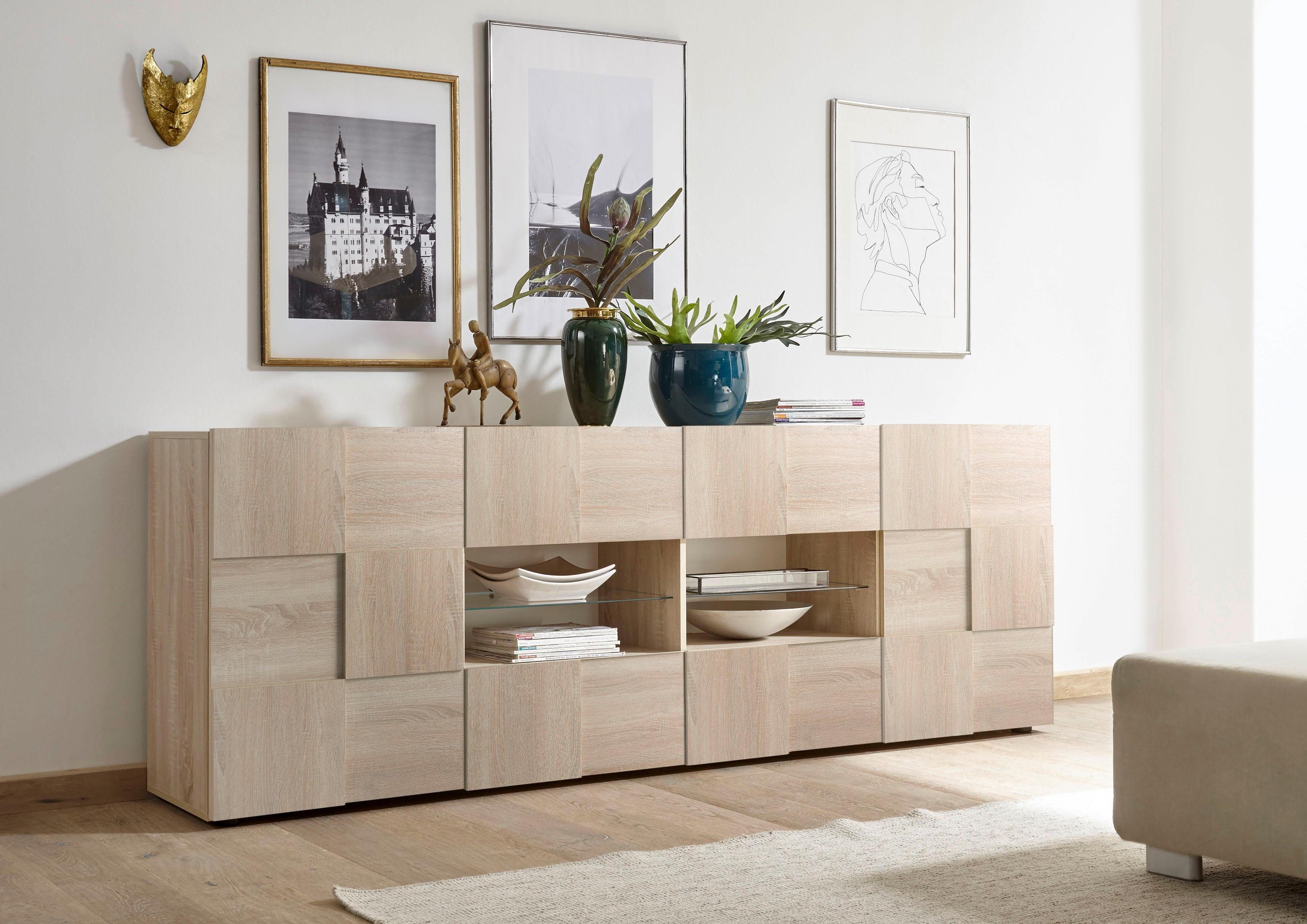 LC Sideboard Dama, Breite 241 cm Eiche Sonoma