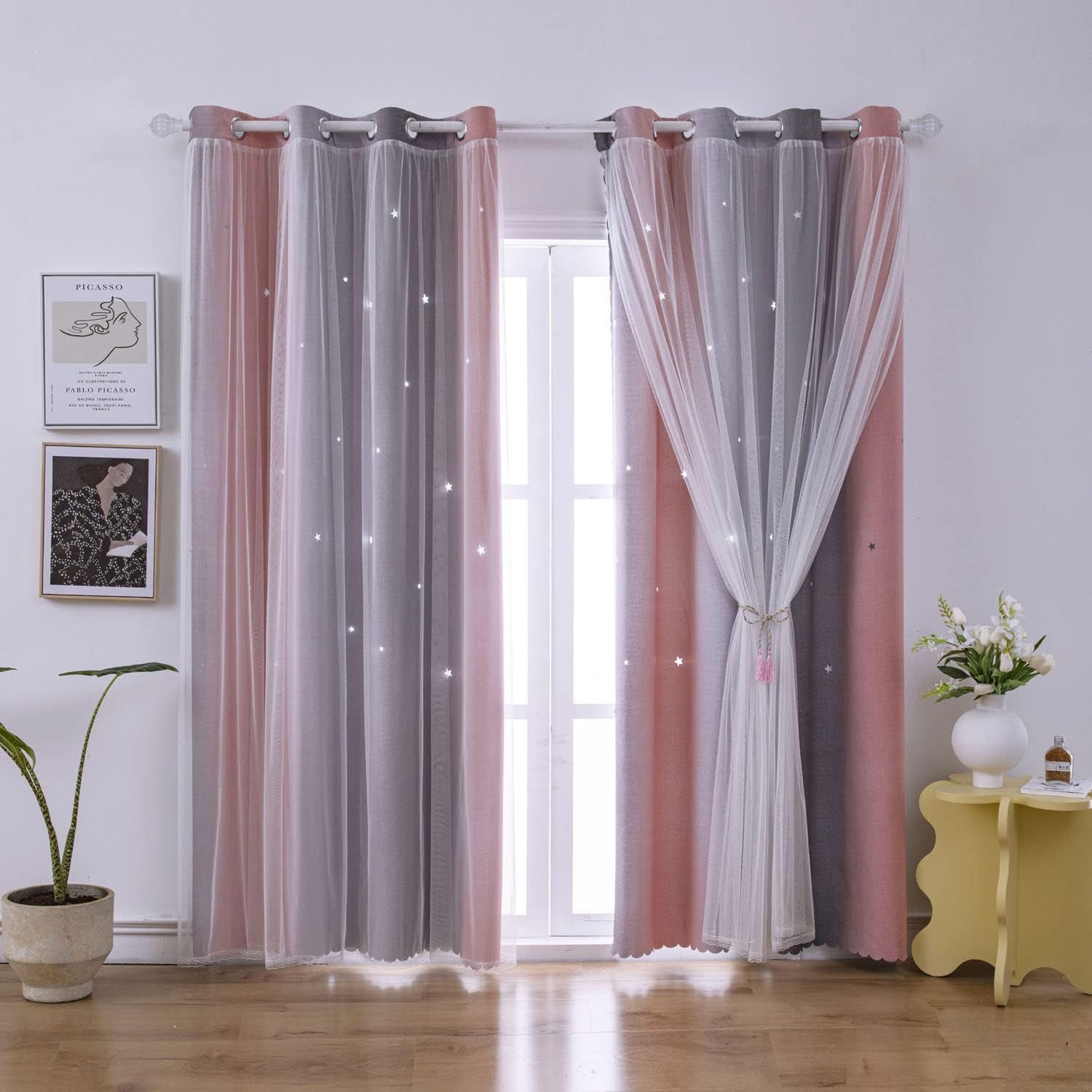 BYSURE Gardine, Ösen (1 St), verdunkelnd, günstig online kaufen