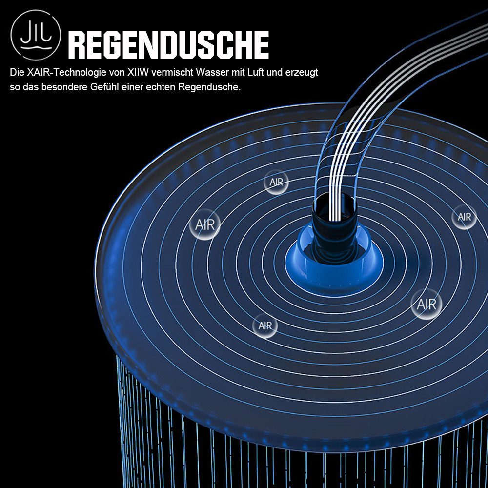 XERSEK Duschsystem Regendusche set Überkopfbrauseset Brauseset günstig online kaufen