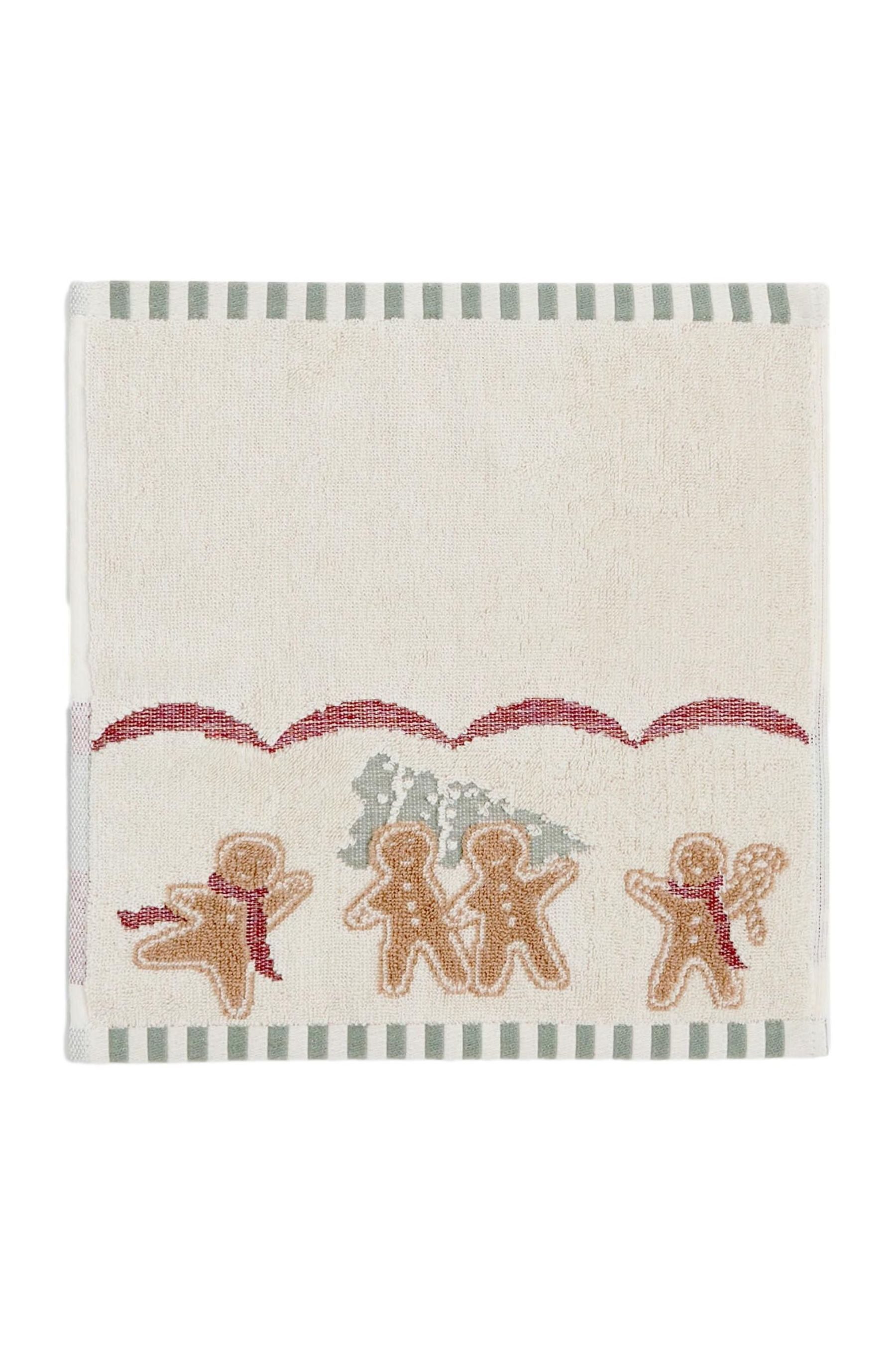 Next Handtuch Waschlappen, Weihnachten/Lebkuchen, (2-St)