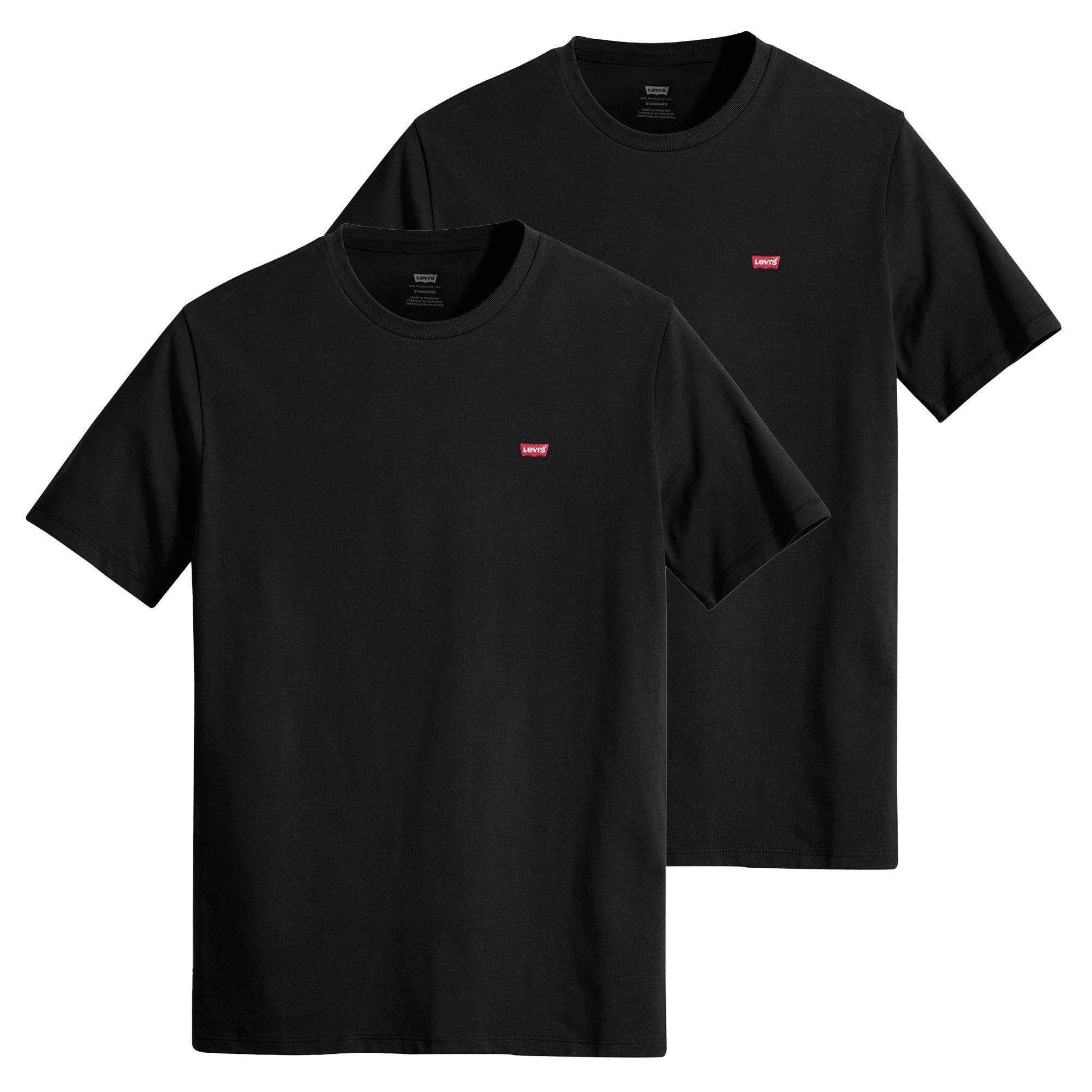 Levi's® T-Shirt Herren T-Shirt 2er Pack Baumwolle (Packung, 2er Pack)