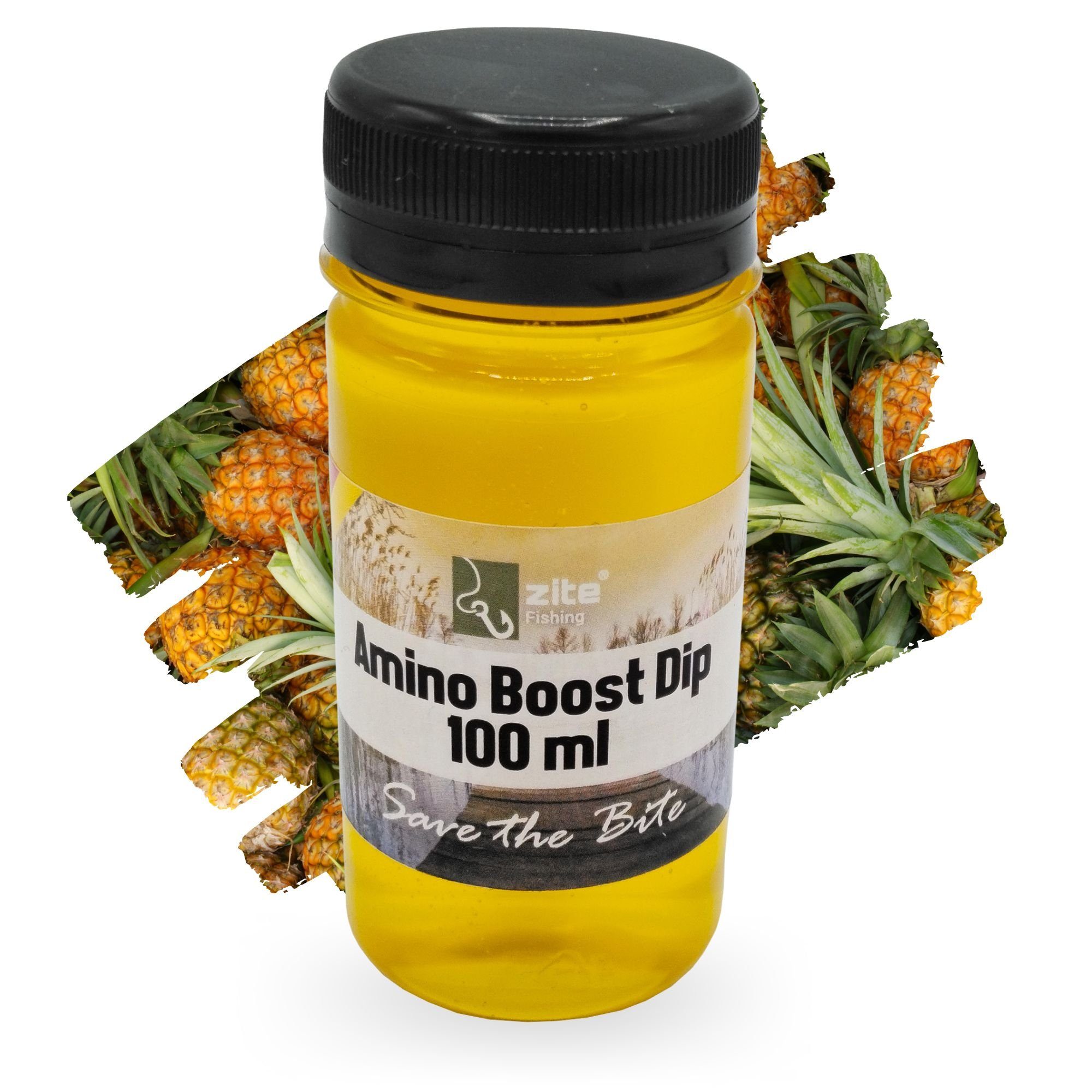 Zite Fischlockstoff Amino Dip 100 ml - Lockstoff Karpfen - schnelleinziehend & intensiv Ananas