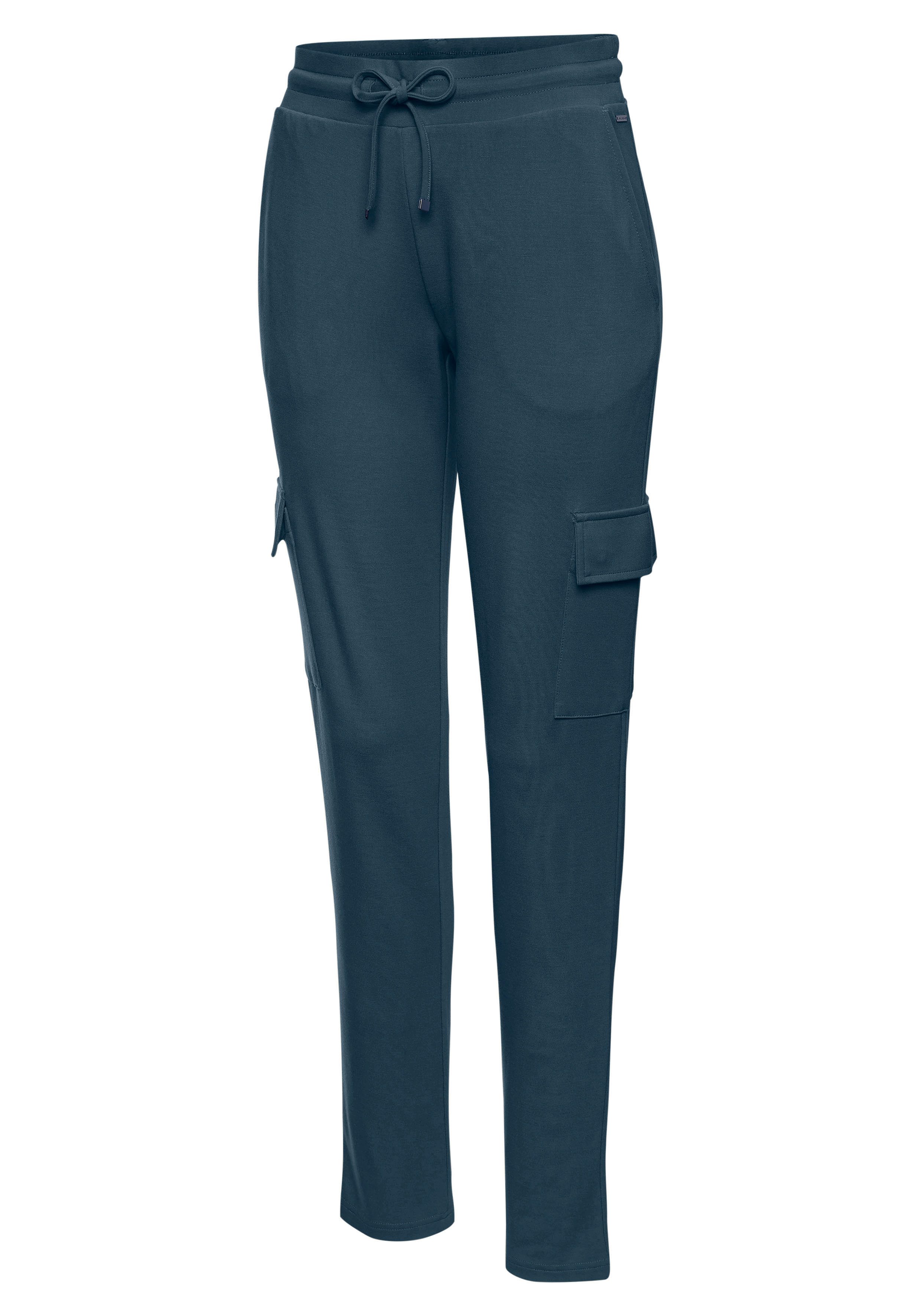 LASCANA Cargohose in weich fließendem Material, Loungewear – Bild 5 von 5