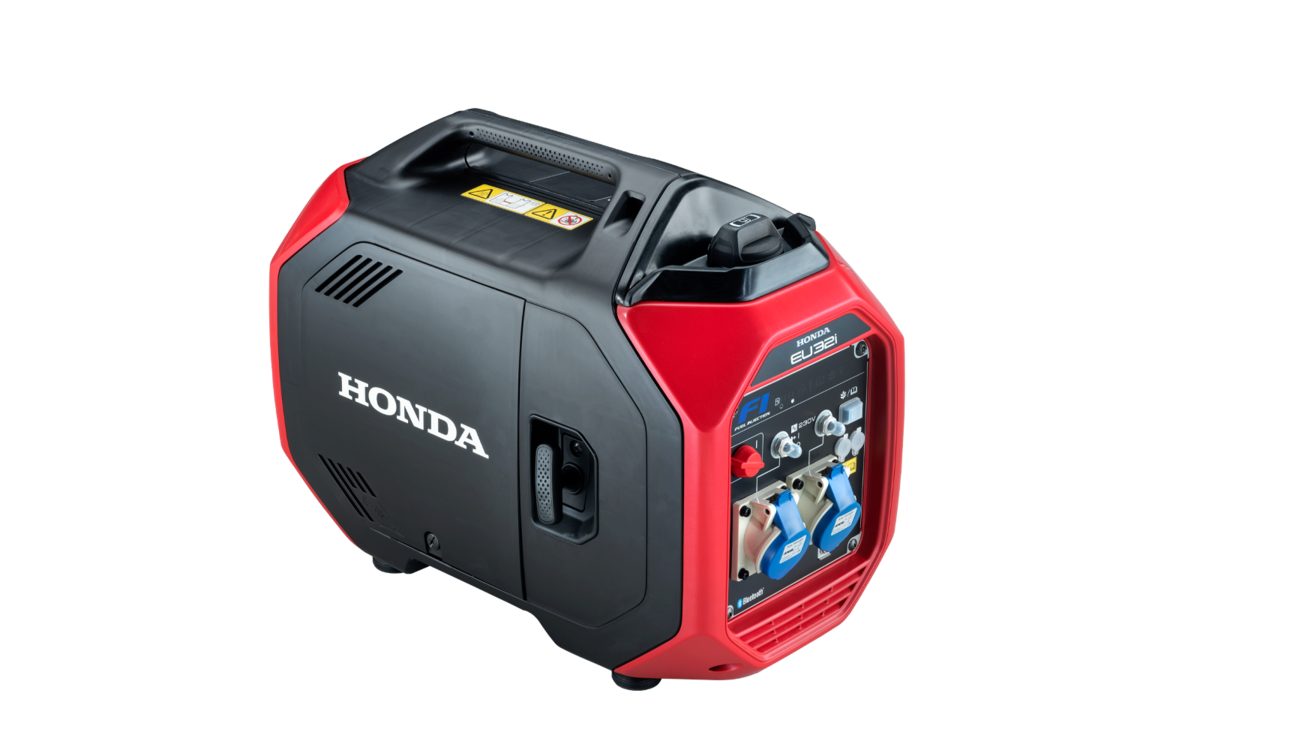 Honda Stromgenerator Honda EU 32i Inverter Stromerzeuger, 5 in kW, (Set, Stromerzeuger Zündkerzenschlüssel Bedienungsanleitung), Digital Auto Voltage Regulator D-AVR
