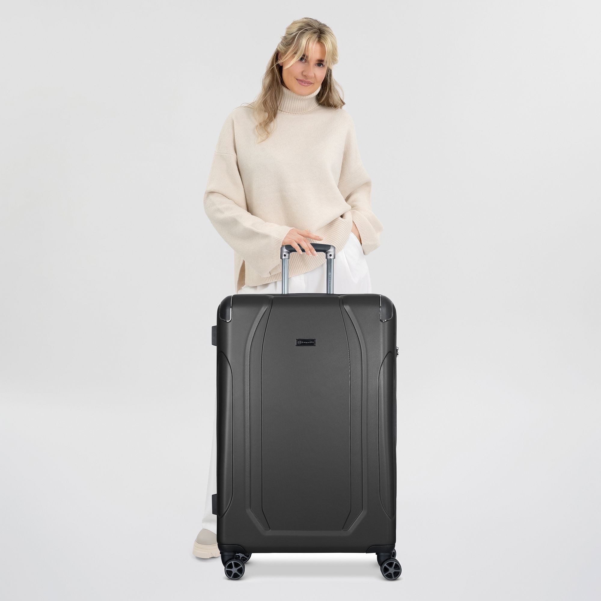 bugatti Hartschalen-Trolley Valencia, 4 Rollen, ABS