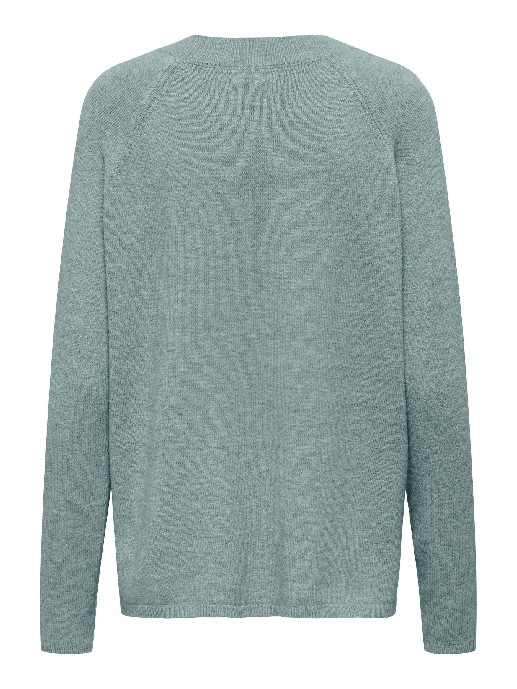 JACQUELINE de YONG Strickpullover JDYMARCO L/S O-NECK SLIT PULL KNT NOOS günstig online kaufen