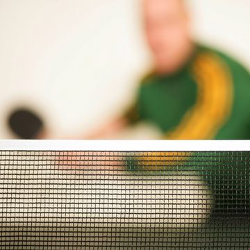 relaxdays Tischtennisnetz 10 x Tischtennisnetz ausziehbar