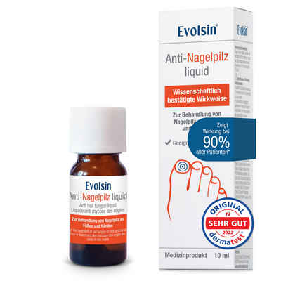 Evolsin Nagelpilz-Behandlungsstift Anti-Nagelpilz Liquid I Wissenschaftlich bestätigte Wirkweise, frei von Parabenen, Silikonen, Mineralölen, Mikroplastik