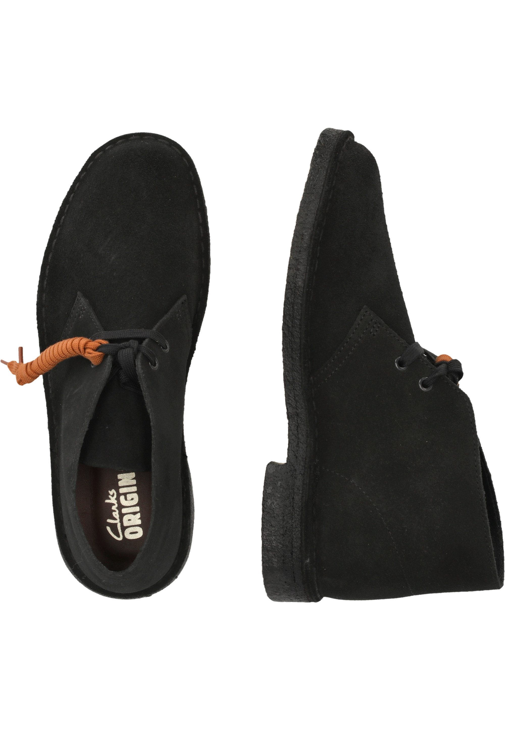 Clarks Desert Boot Schnürschuh mit mehrlagigem OrthoLite-Fußbett