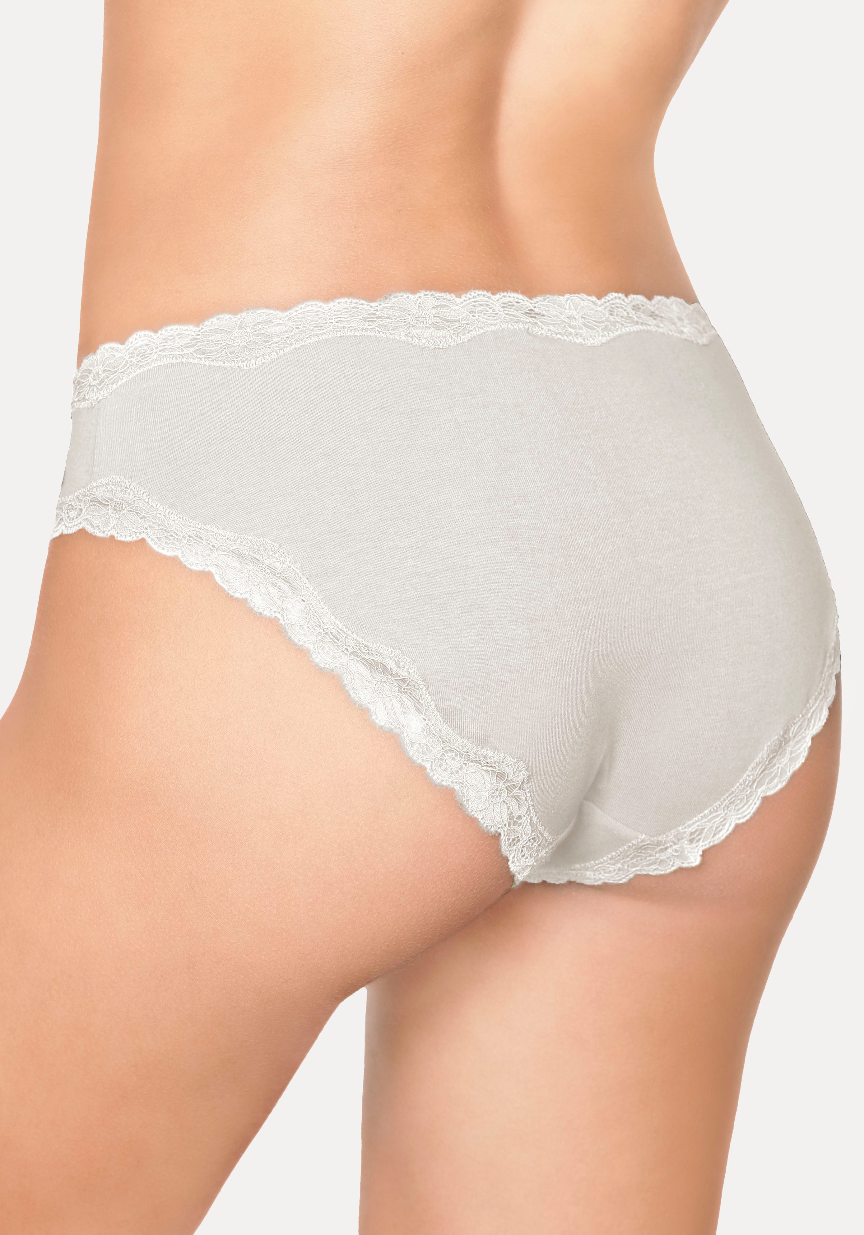 Vivance Jazz-Pants Slips (5er-Pack) aus elastischer Baumwolle