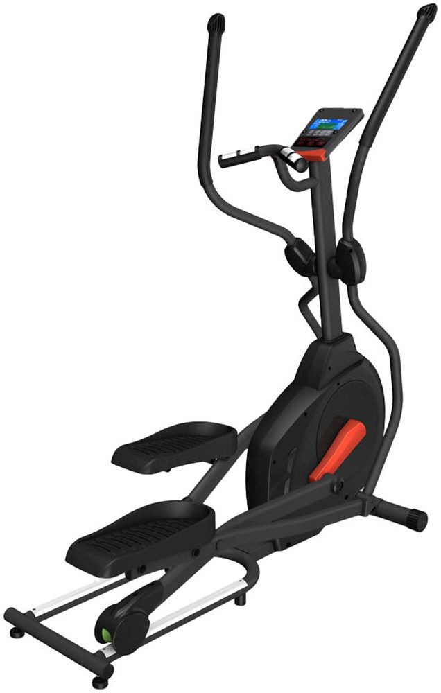 Fuel Fitness Crosstrainer EC100 Crosstrainer (Fitness-Test mit Pulskontrolle, 24 Stufen, XTERRA-App, kompakt), 120 kg max. Benutzergewicht, 24 Widerstandsstufen
