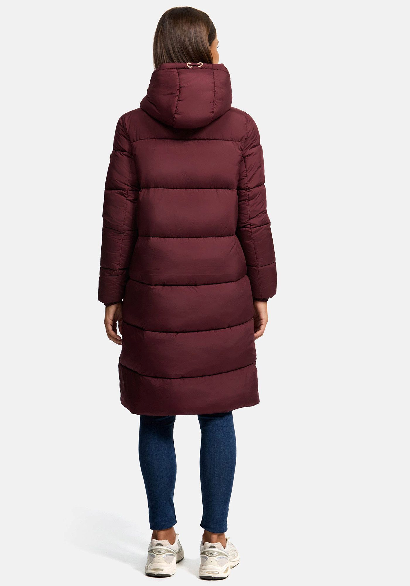 Marikoo Winterjacke Nomadiaa Lange Damen Winterjacke – Bild 2 von 5
