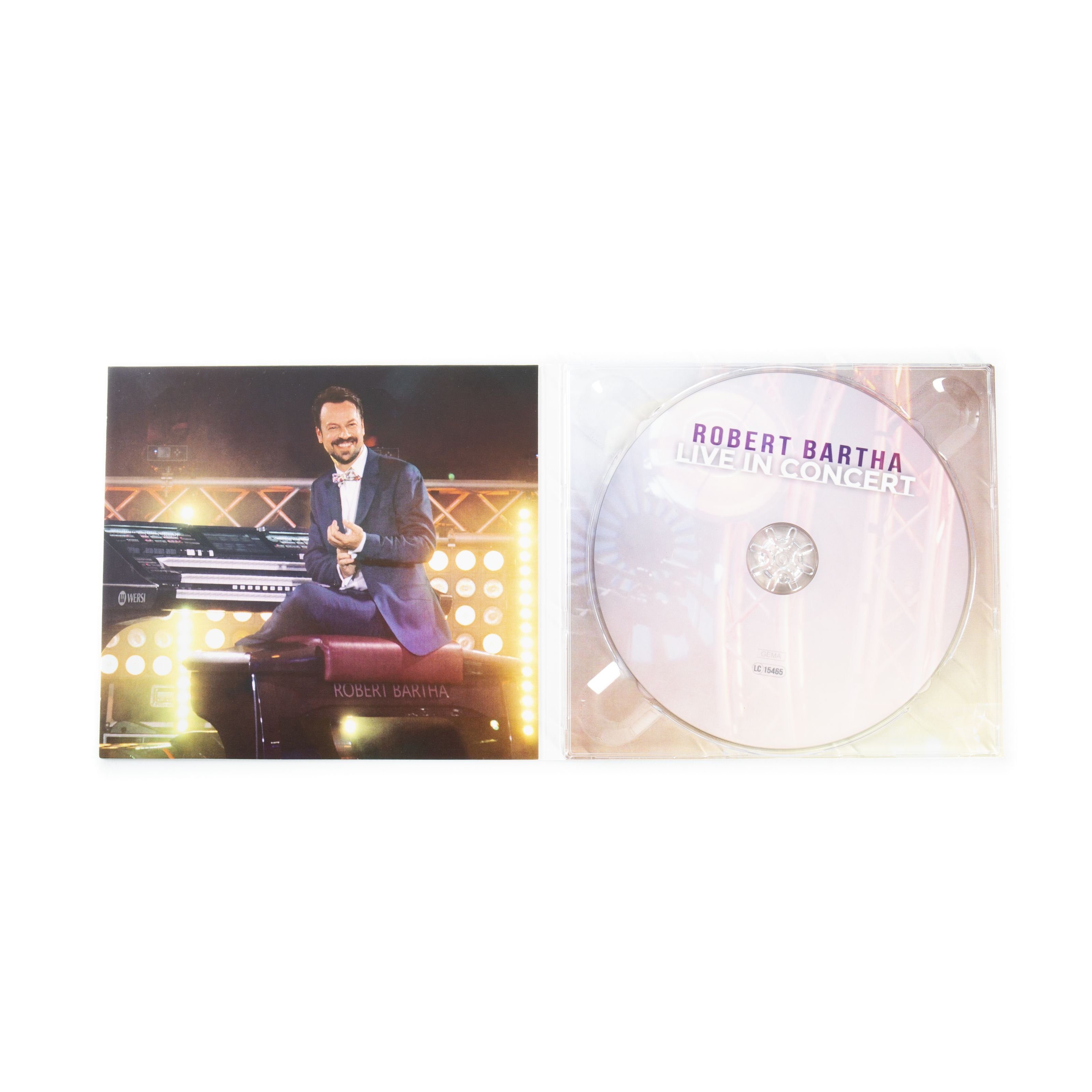 Wersi Entertainer-Keyboard (Live in Concert CD von Robert Bartha Orgel Software Musiktitel: Also Sprach Zaratustra Game of Thrones Flug auf dem Glücksdrachen Get Lucky Billie Jean California Dreamin Perfect Symphony Don't Dream It's Over Once Upon a Time in America Suite Human The Phantom of the Opera Suite Emorio La Serenissima Mit 66 Jahren Ich war noch niemals in New York Geeignet für Pergamon OAX1000 Orgel, Orgeln, Orgel Software), Live in Concert CD, Orgel Software, Pergamon OAX1000 Orgel