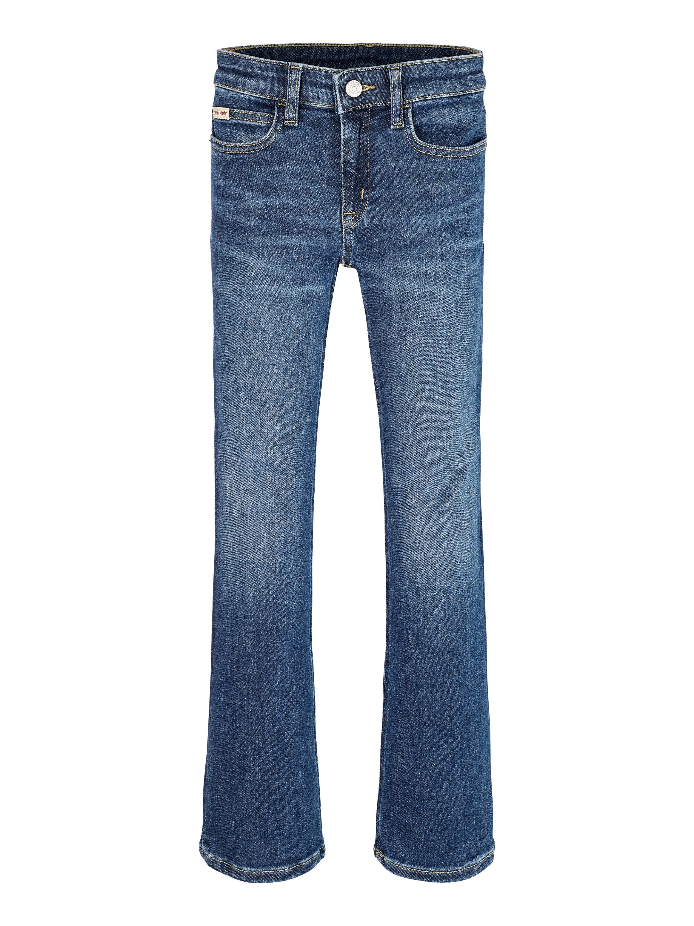 Bootcut-Jeans MR FLARE DARK BLUE VISUAL DENIM