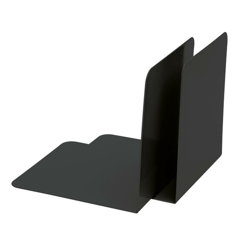 ALCO Buchstütze Buchstützen 85x140x140mm Metall schwarz VE=2 Stück (1 St)
