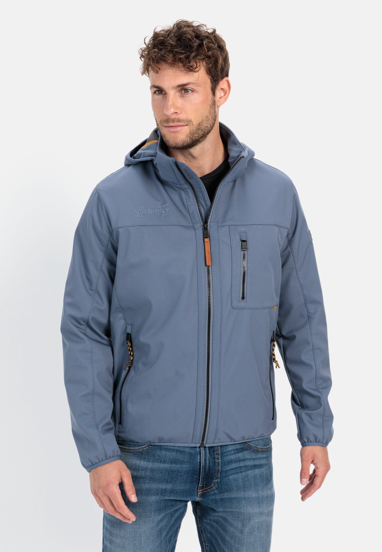 Lange Steppjacke für Damen in Blau | camel active