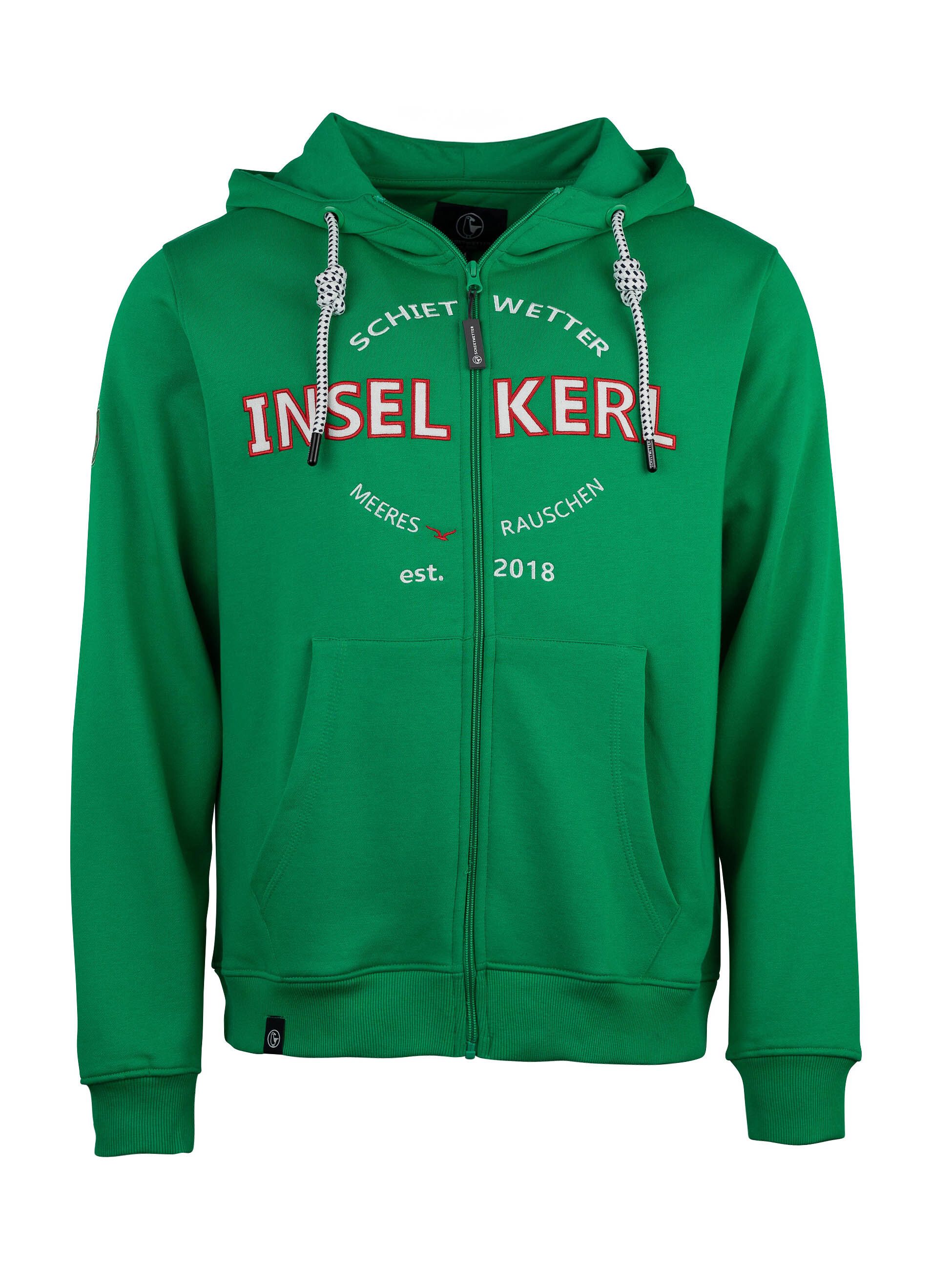Schietwetter Sweatjacke Herren "Inselkerl Fiete" günstig online kaufen