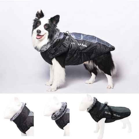 the pets smile Hundejacke Hundewinterjacke, Outdoor Hundejacke, Hundemantel, Hundepullover