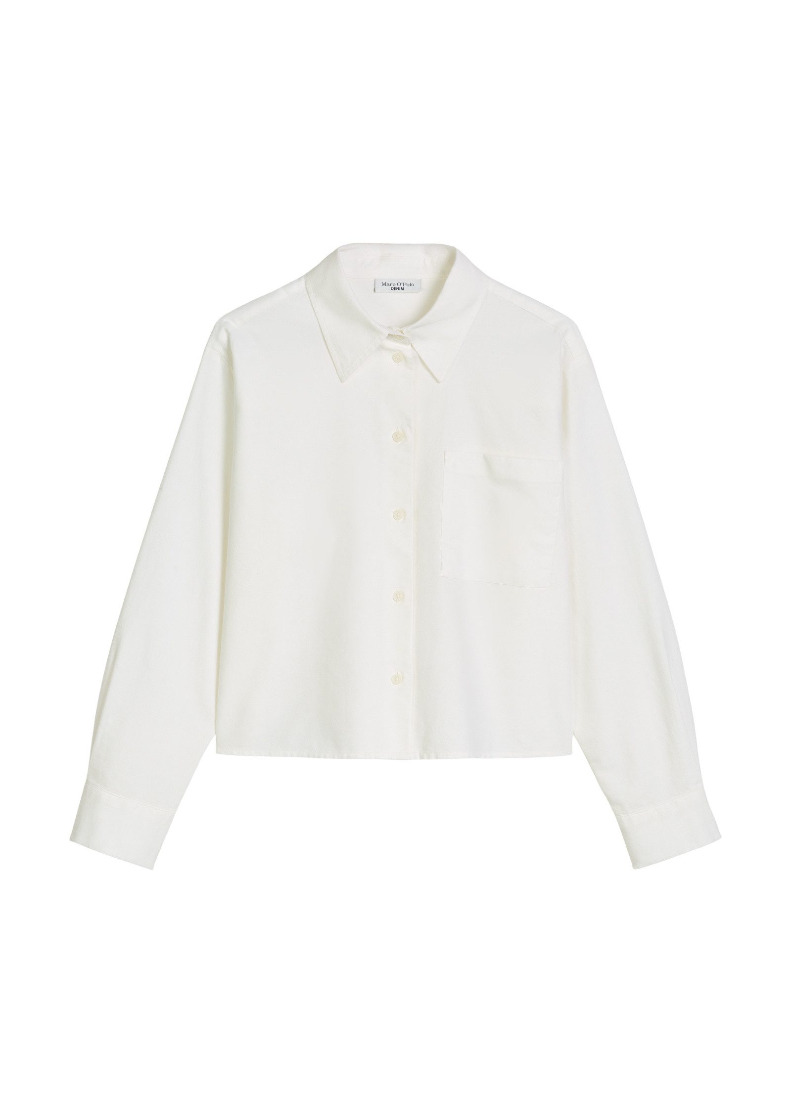 Langarmbluse aus Organic Cotton