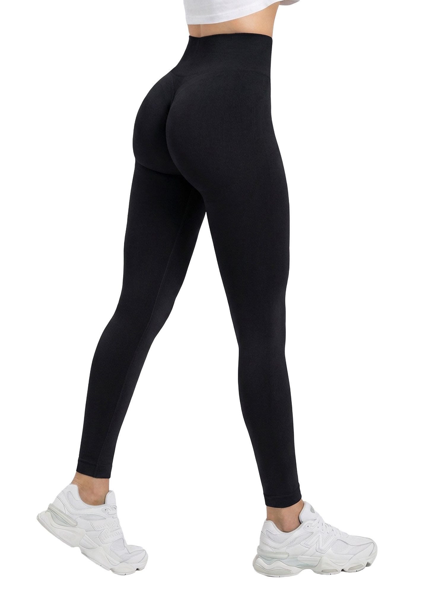 Smilodox Leggings Slayton Scrunch, Seamless Push-Up Sporthose High Waist V- günstig online kaufen