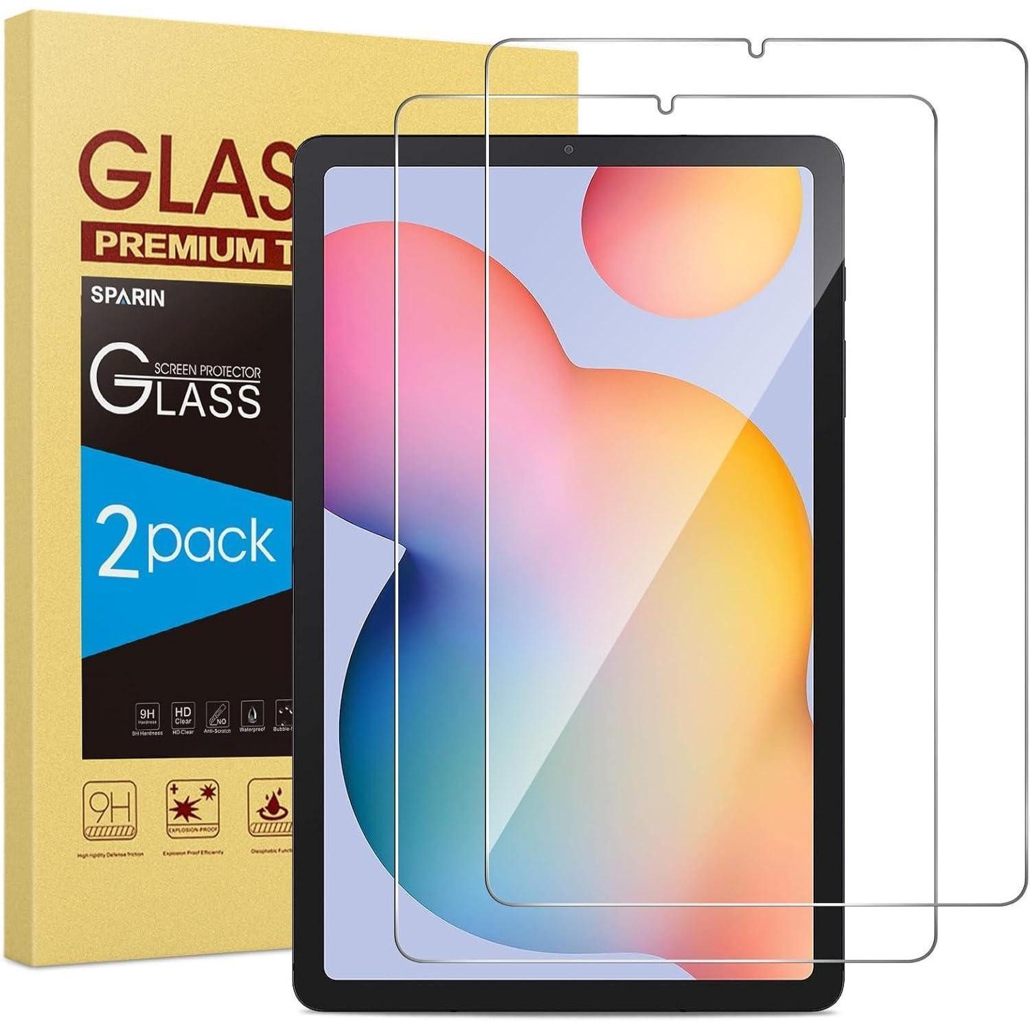 LuxusKollektion Schutzfolie Panzer Schutzfolie Samsung Galaxy Tab S6 Lite 10.4 Zoll 9H Glas