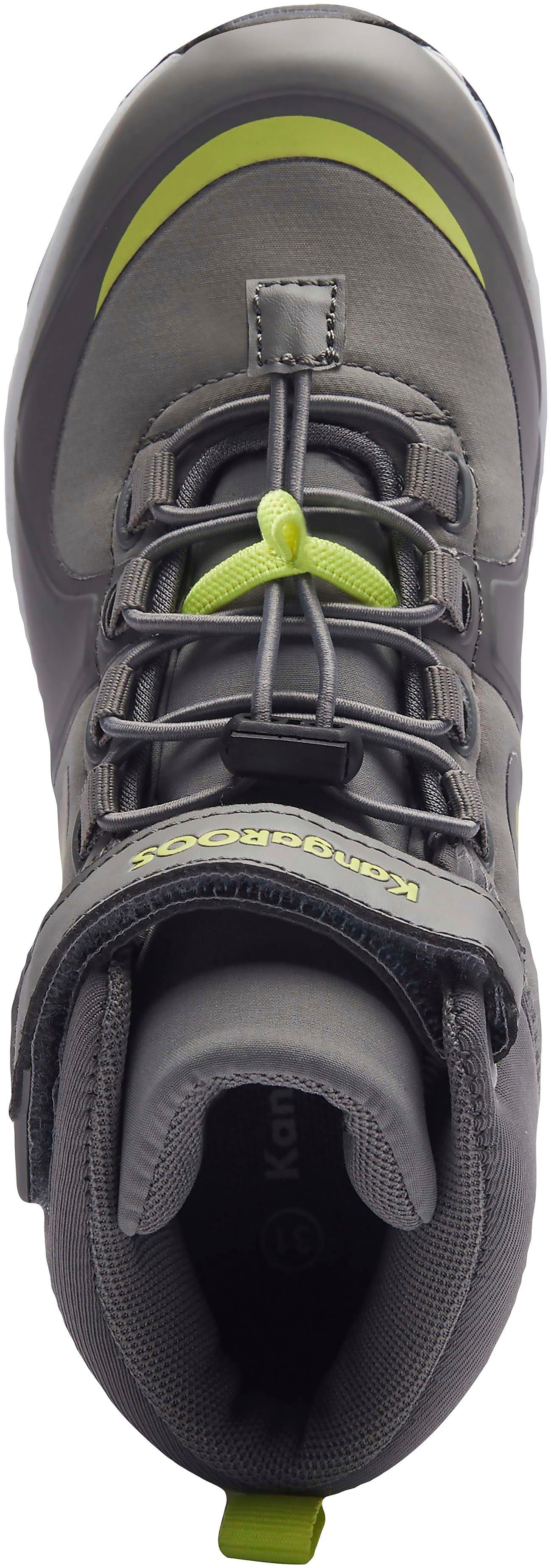KangaROOS KX-Hydro Sneaker (für Kinder & Jugendliche) Sneakerboot, Winterschuh, wasserdicht, Schnellschnürung – Bild 4 von 5