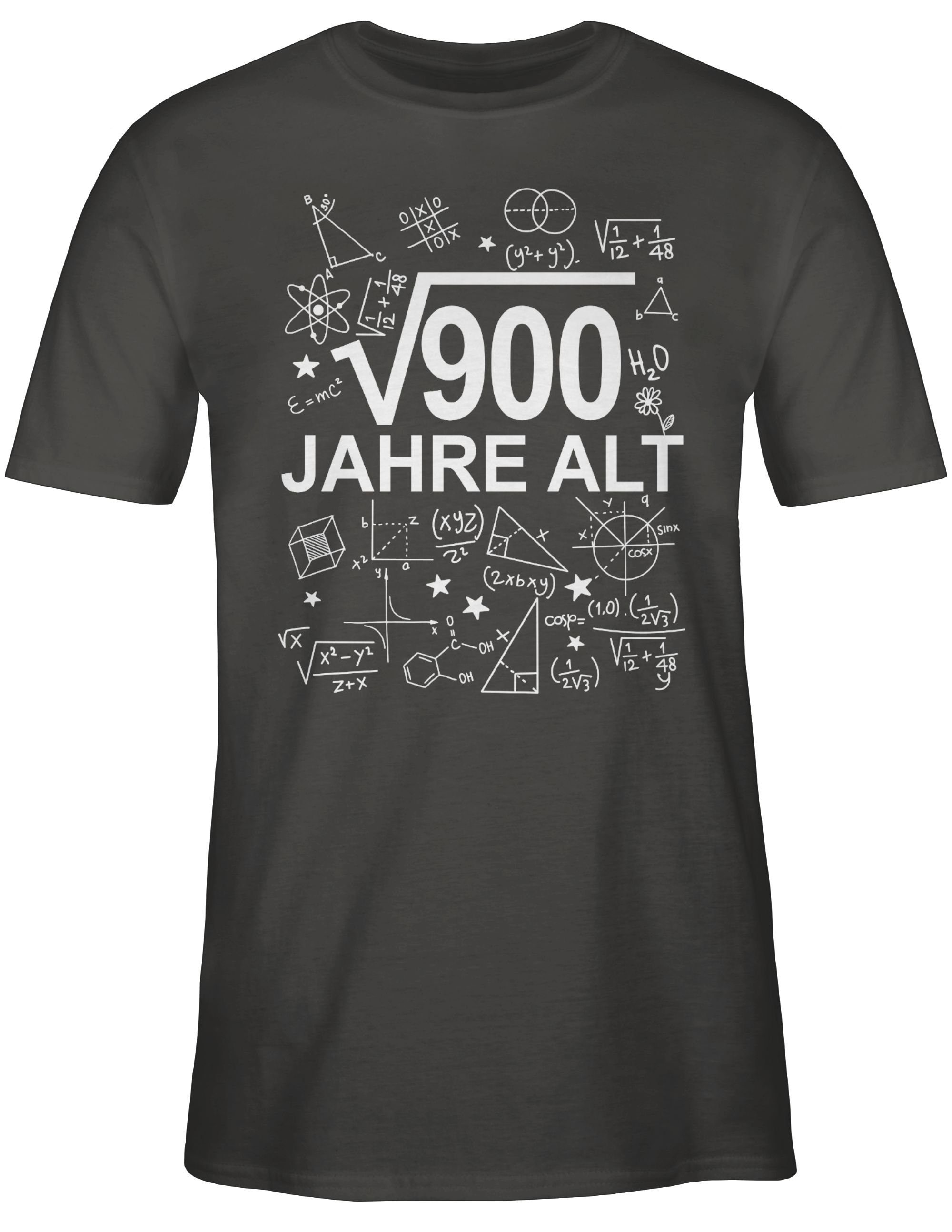 Shirtracer T-Shirt (Wurzel 900) Dreißig Jahre alt weiß 30. Geburtstag günstig online kaufen