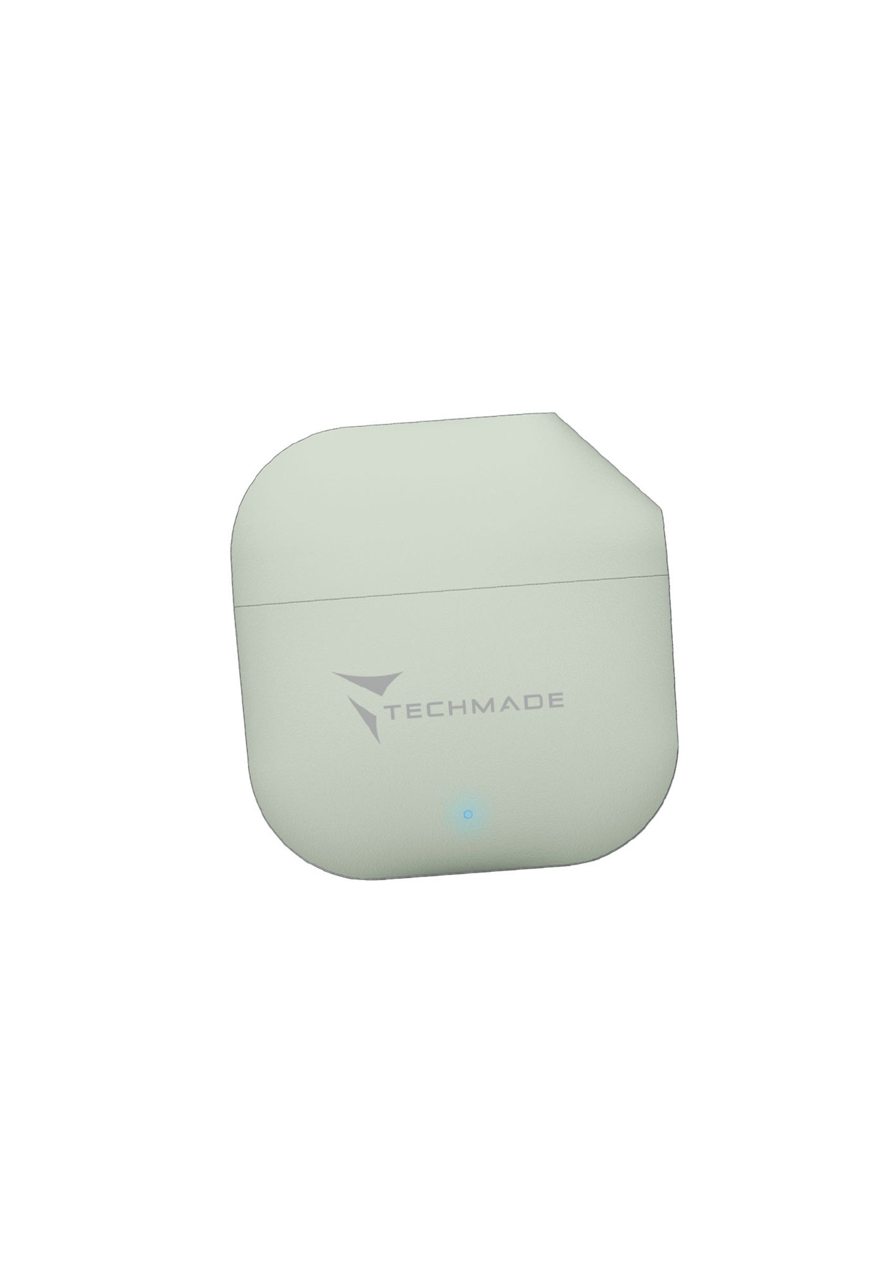 Techmade Techmade Earbuds XM201 Green wireless In-Ear-Kopfhörer (Noise-Cancelling)