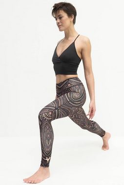 Kismet Yogastyle Yogatights Damen Tights GANGA MANDALAY RED