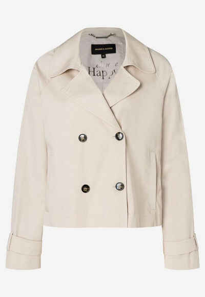 MORE&MORE Outdoorjacke Short Trench Jacket