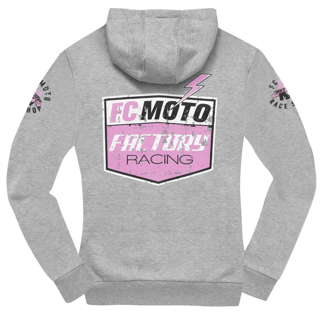 FC-Moto Sweatshirt Effortless Damen Zip Hoodie – Bild 2 von 2