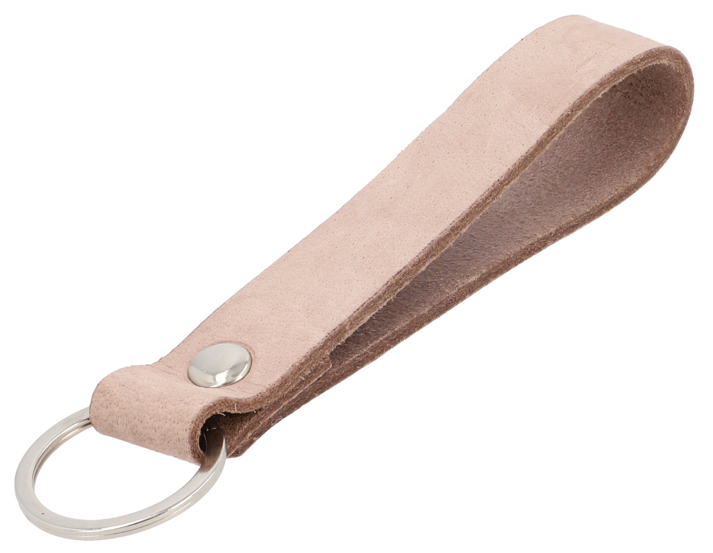 Gusti Leder Schlüsselanhänger Shelton (1-tlg) Beige