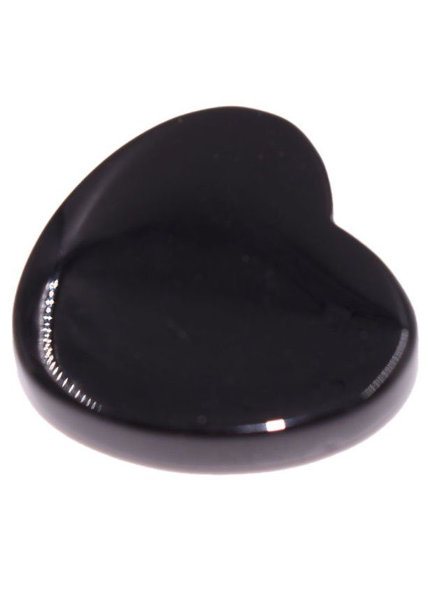 Firetti Edelstein Schmuck Geschenk Herz, (1-St), Onyx, Handschmeichler