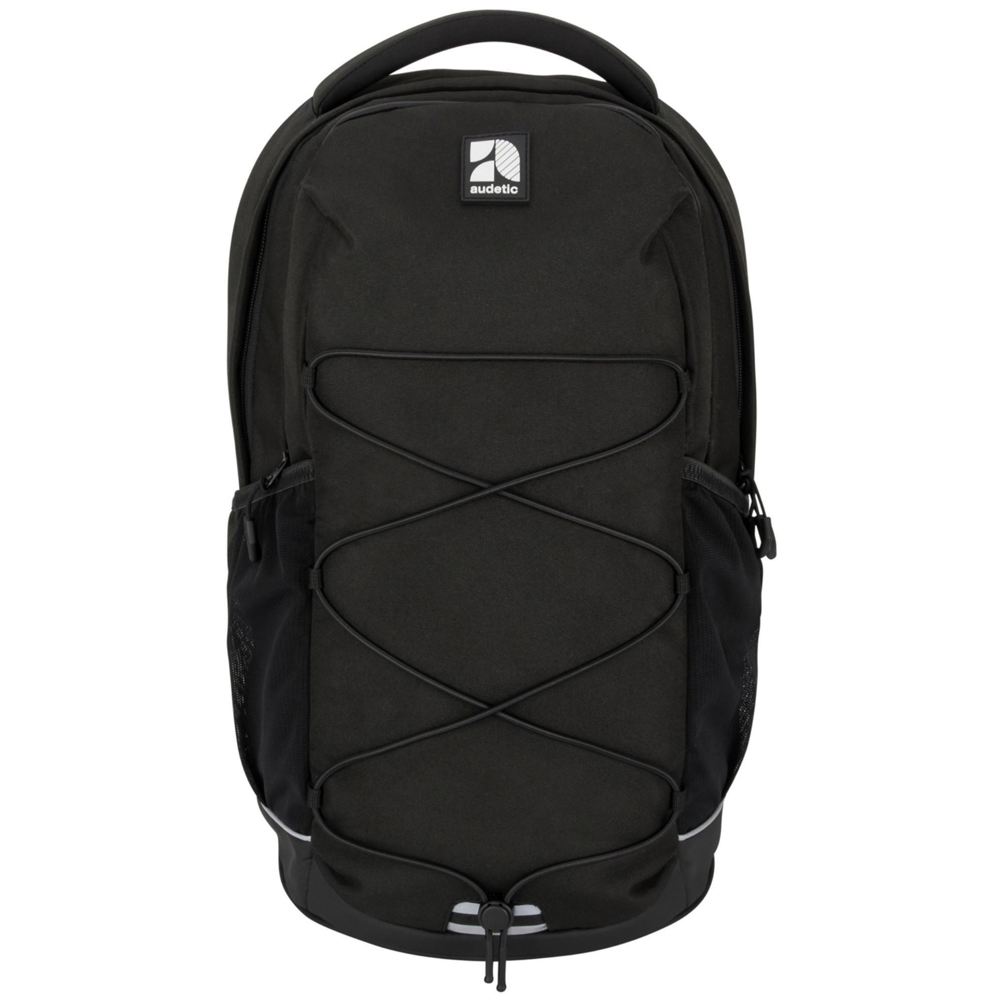 audetic Schulrucksack Aero 2.0 Schulrucksack mit vielen Fächern (1-tlg), Ergonomische Polsterung, reflektieren & wasserabweisend