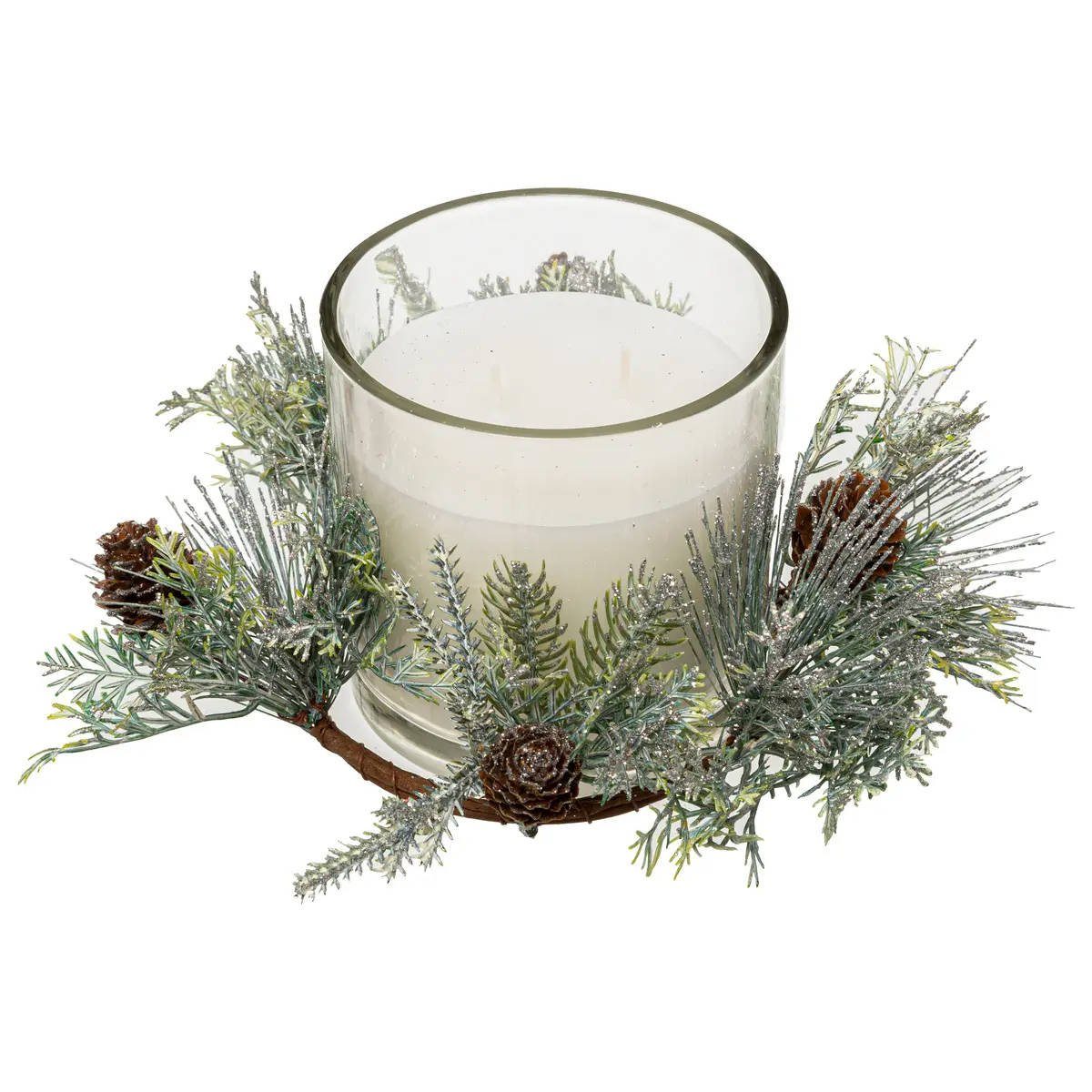 Atmosphera Créateur d'intérieur Formkerze Weihnachtsschmuck mit Kerze, 270 g (Raumduft, Dekokerze)