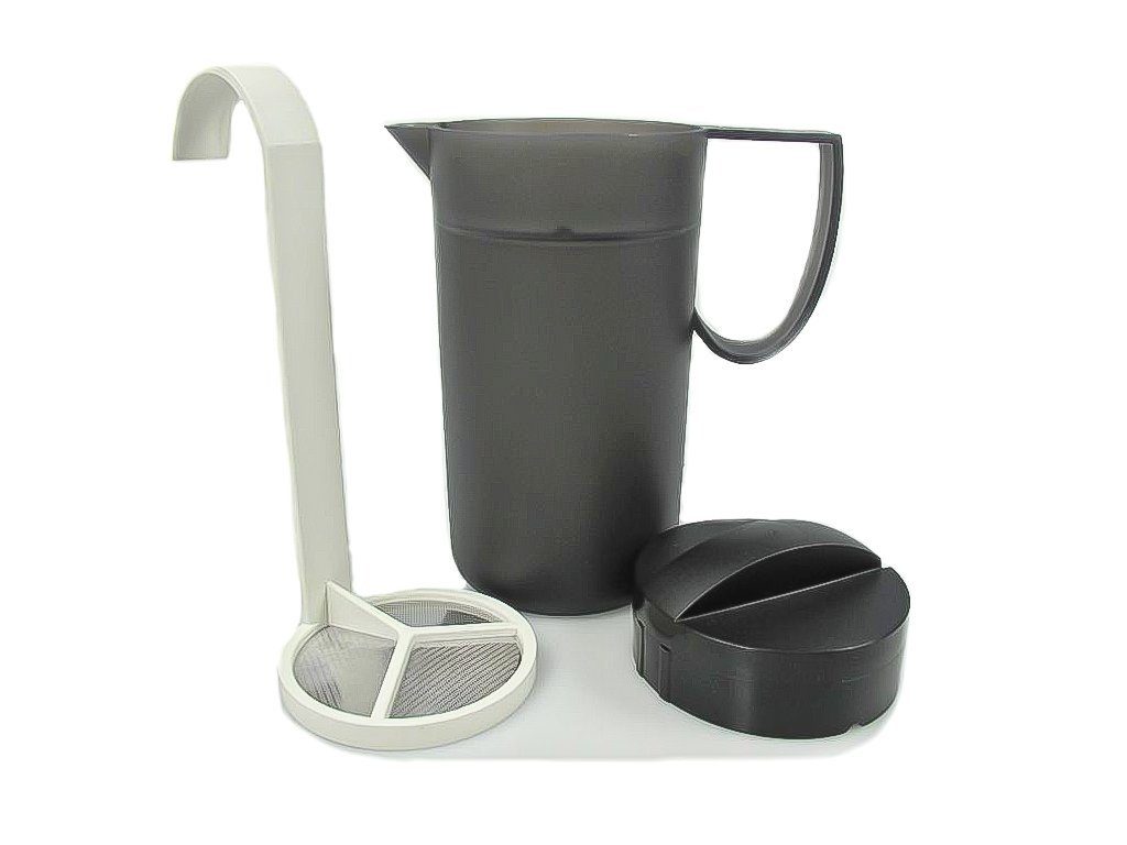 TUPPERWARE Milchaufschäumer Exclusiv Crema Momenti 500 ml schwarz