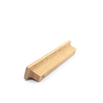 ekengriep Möbelgriff 223, Holz Möbelgriff aus Eiche für Küche, IKEA Schrank, Schubladen usw.