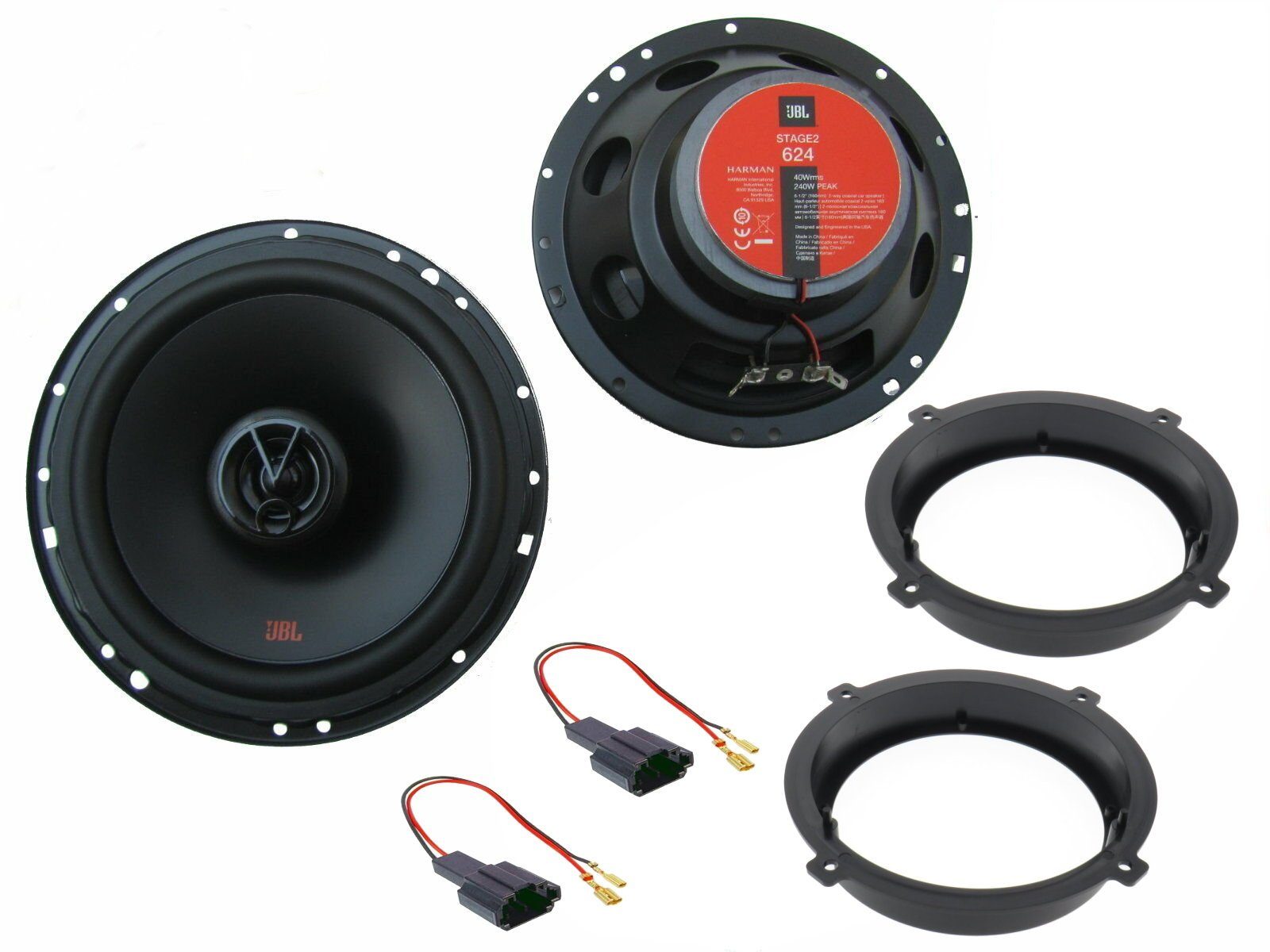 DSX JBL passend für Hyundai i20 08-14 Lautsprecher Set Tür Front Heck 480 Auto-Lautsprecher (80.00 W)