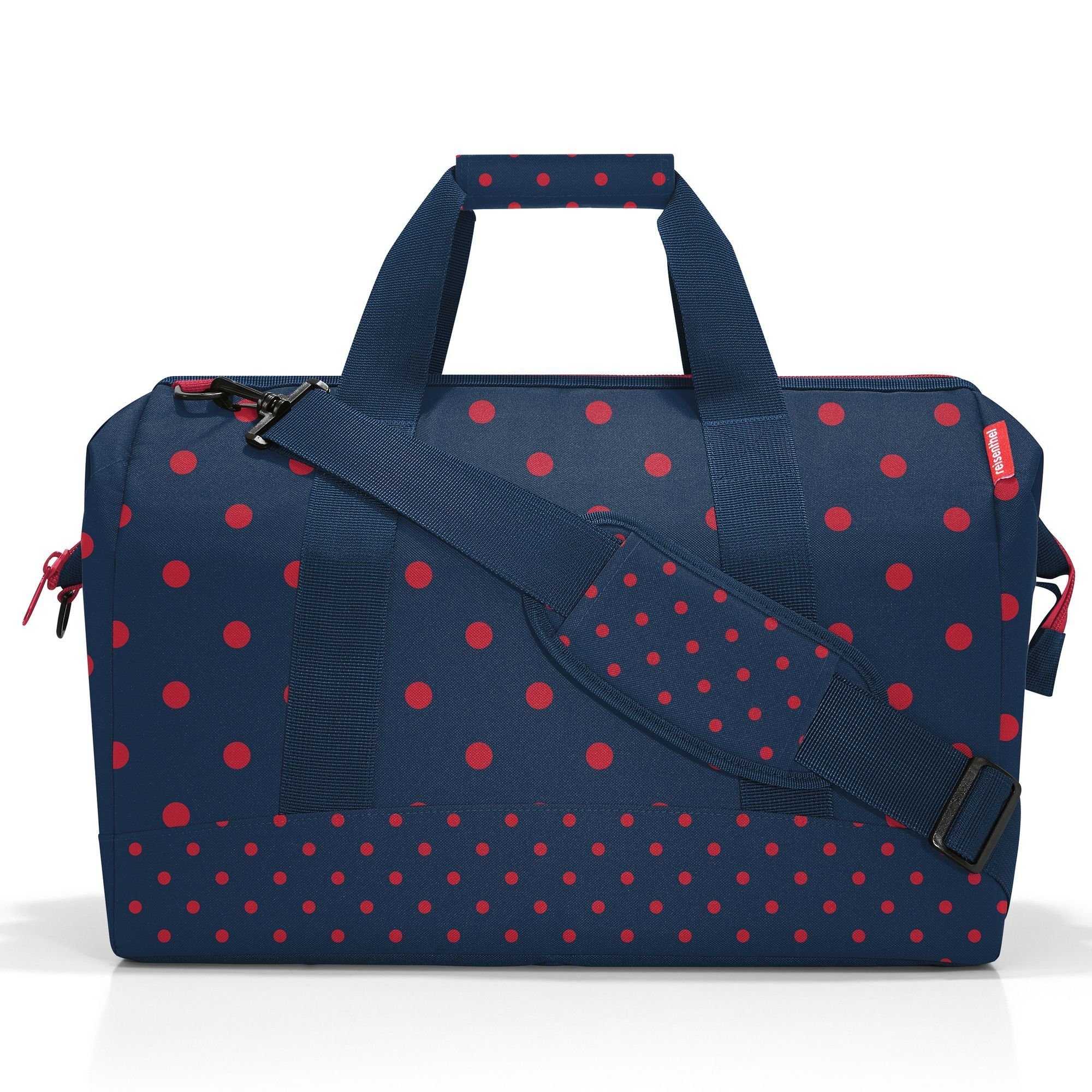 dots Travelling, REISENTHEL® mixed Weekender Polyester red