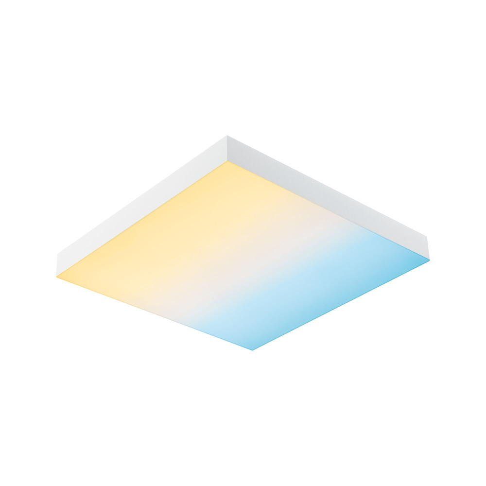 Paulmann LED Deckenleuchte in Deckenleuchte Velora warmweiss, keine RGBW LED Deckenlampe, fest Leuchtmittel verbaut, 1140lm, Angabe, Deckenlicht Ja, enthalten: LED, Weiß Rainbow 13,2W Deckenbeleuchtung