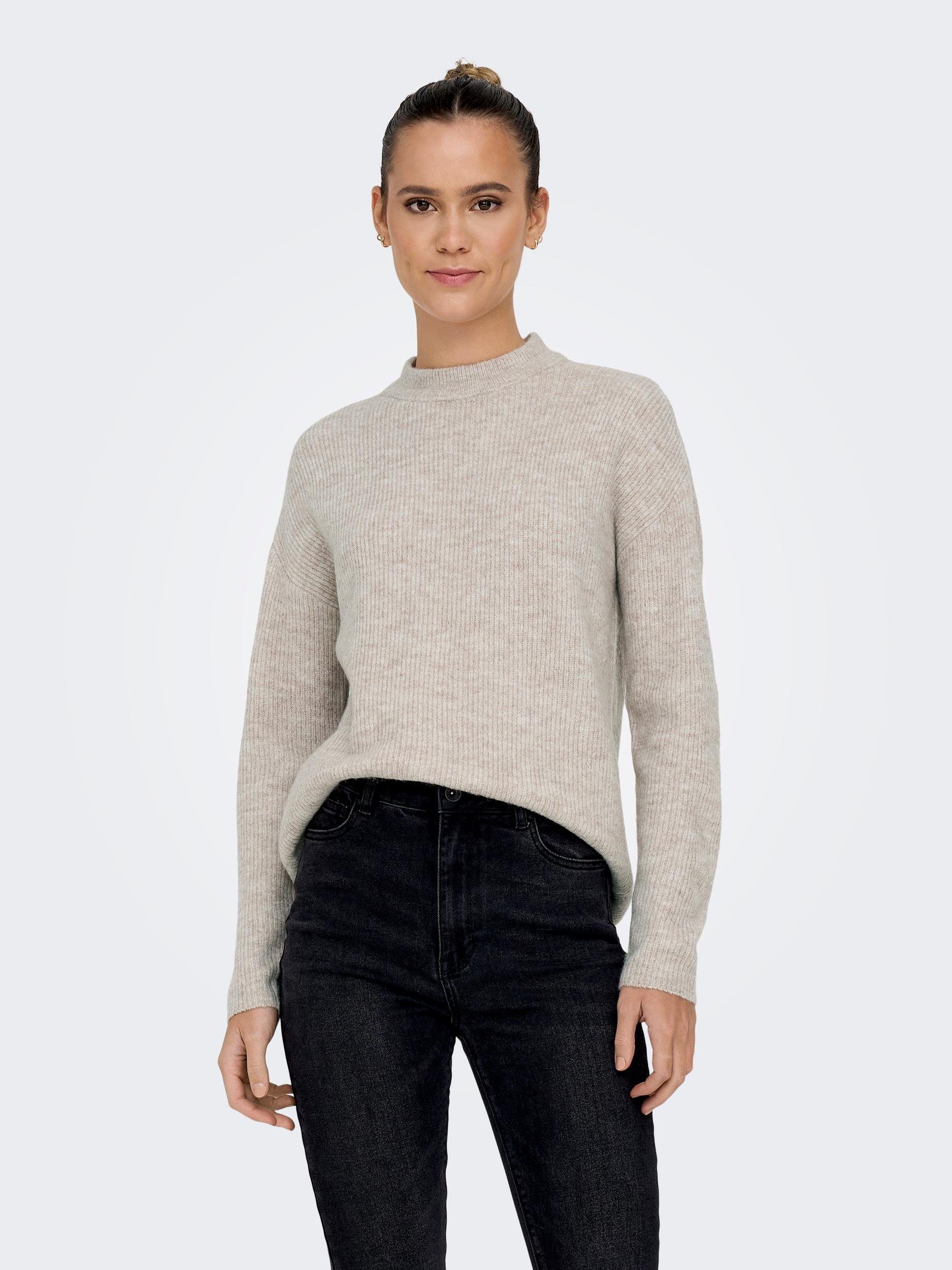 ONLY Strickpullover ONLCAMILLA O-NECK L/S PULLOVER günstig online kaufen