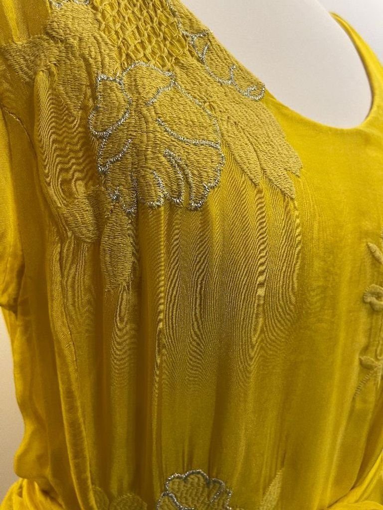 BZNA Sommerkleid Seidenkleid Sommer Herbst Kleid mit Muster