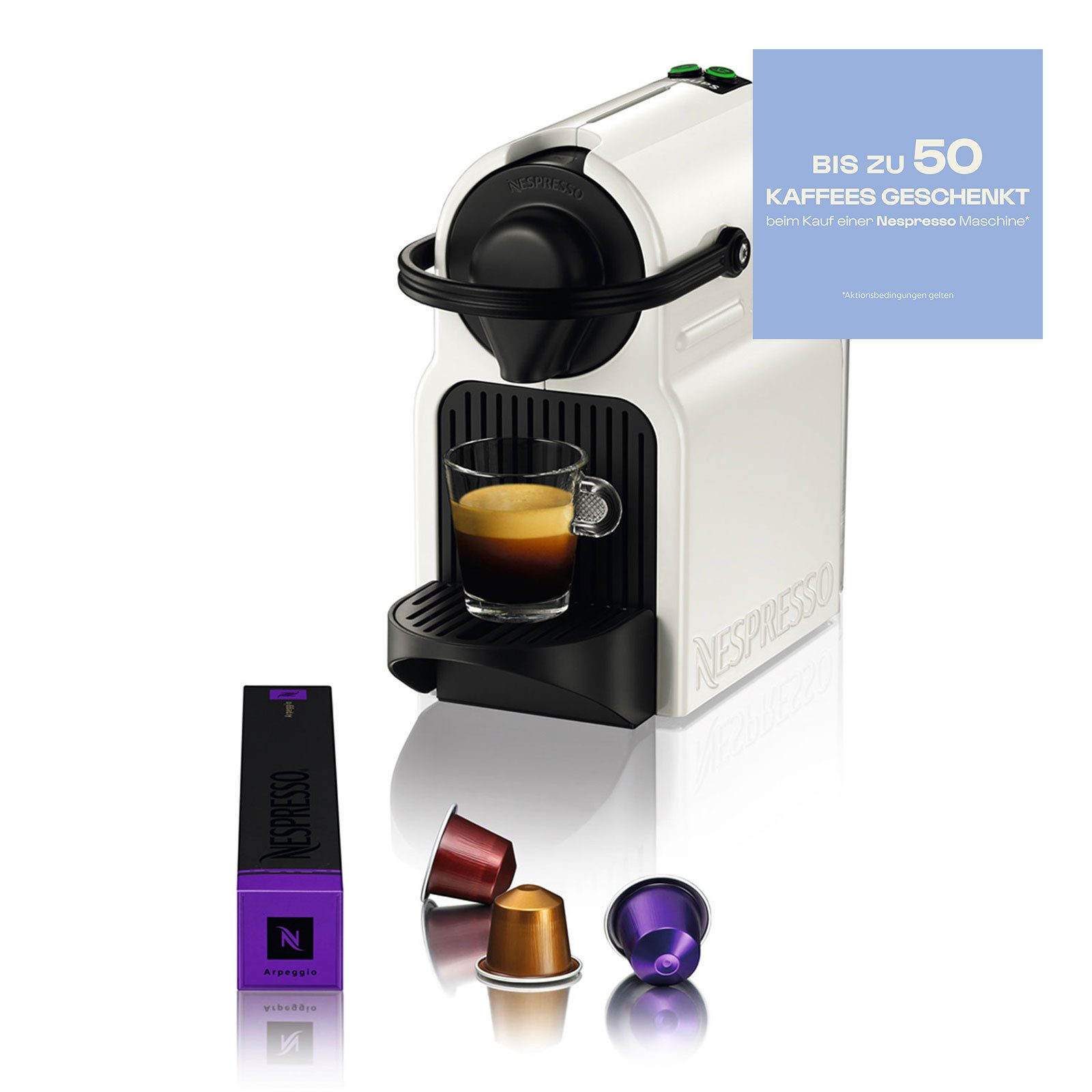 Krups Kapselmaschine Nespresso Kapselmaschine, Inissia XN1001