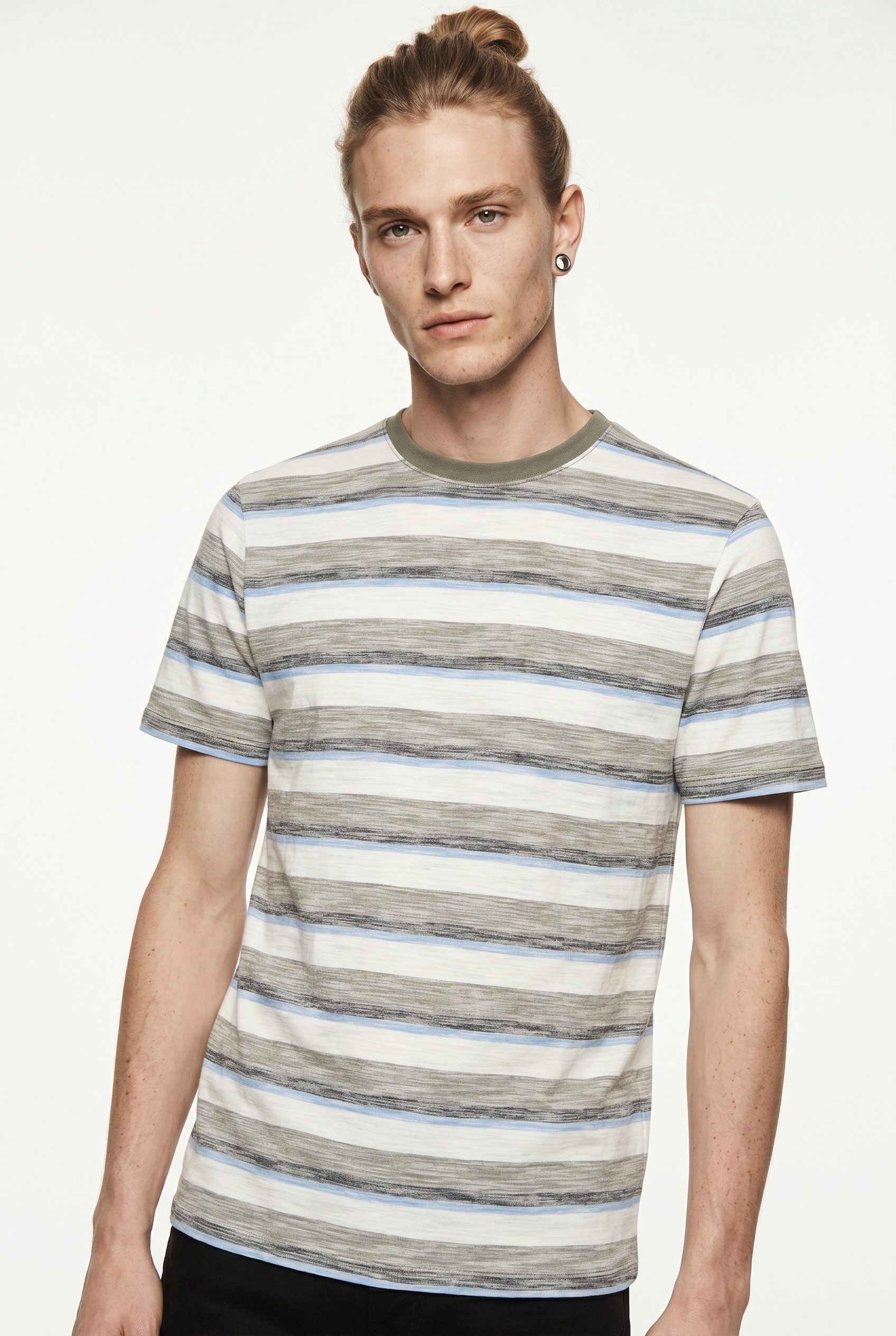 Blend T-Shirt BHKOBE STRIPE S/S TEE