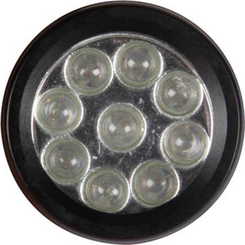 Velleman LED Taschenlampe UV-Taschenlampe 9 LEDs