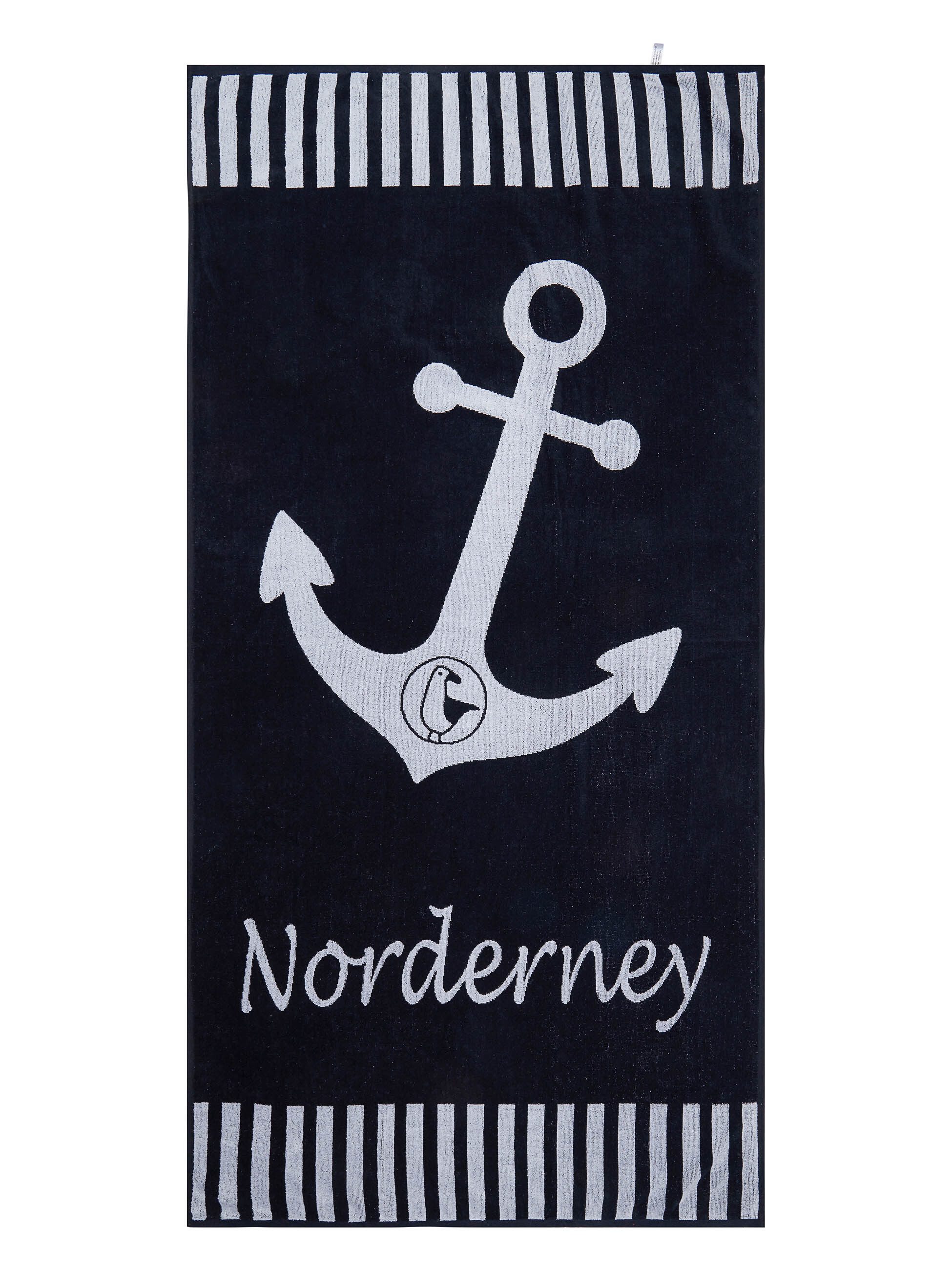 Schietwetter Strandtuch Unisex Strandhandtuch "Norderney" 180x88cm, günstig online kaufen