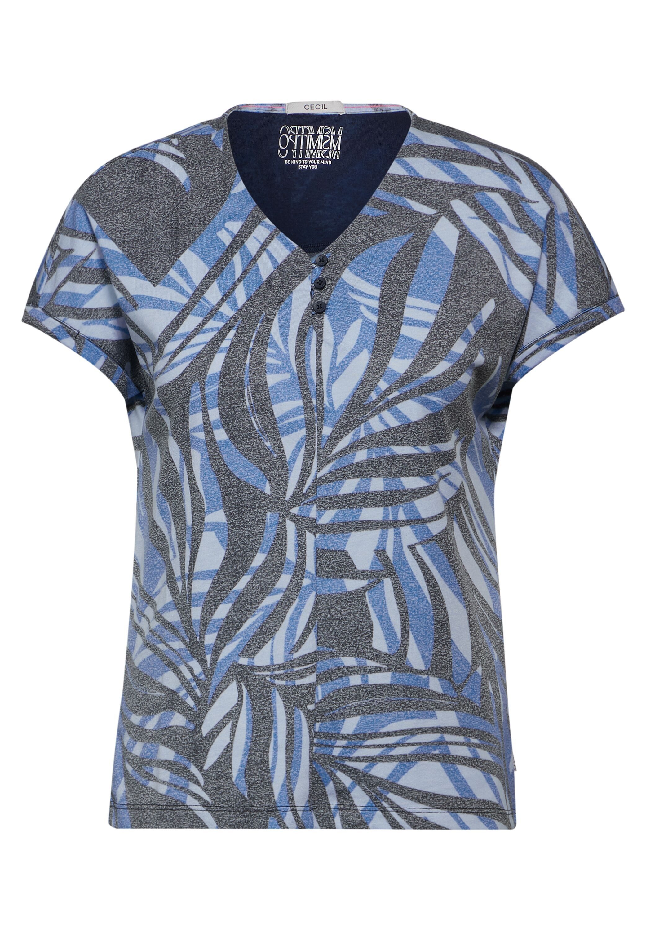 CECIL T-Shirt mit Burnout-Optik