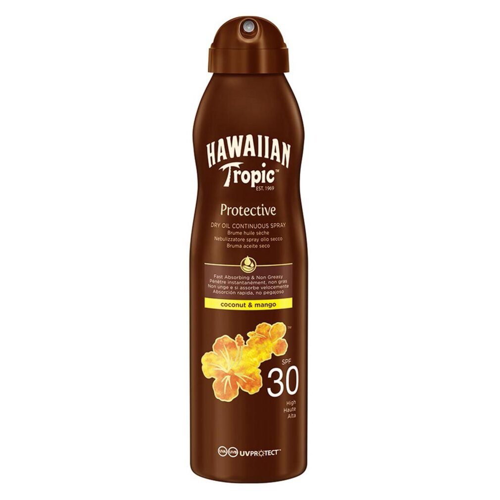 Hawaiian Tropic Sonnenschutzcreme Coconut y Mango Aceite Spf30 Spray